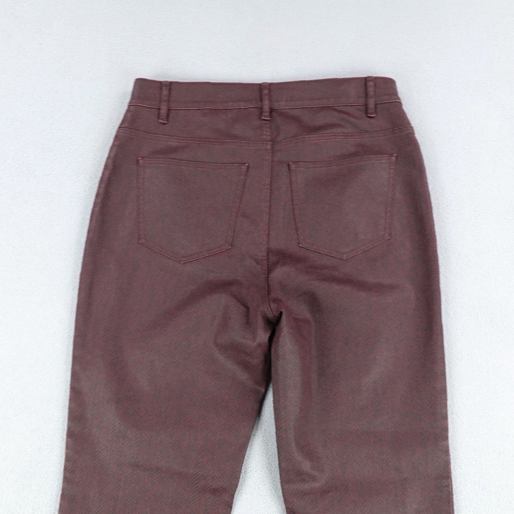 Vintage Lafayette 148 Pants Womens 0 Red Black Herringbone Print Slim Fit Straight Flex Pants Red Black Herringbone 0 Womens Lafayette 148 New York Size 25" / US 0 / IT 36 - 5 Thumbnail