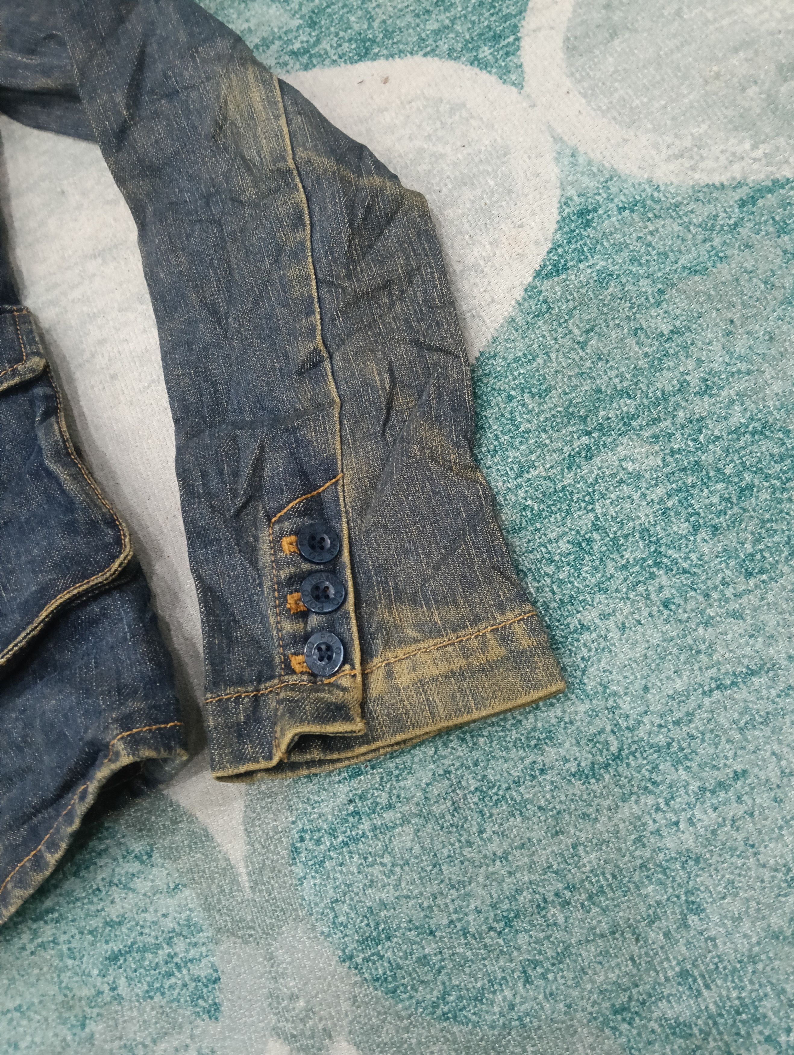 Polo Ralph Lauren × RRL Ralph Lauren × Ralph Lauren Vintage Ralph Lauren Denim Jacket Like Blazer Size L / US 10 / IT 46 - 7 Thumbnail