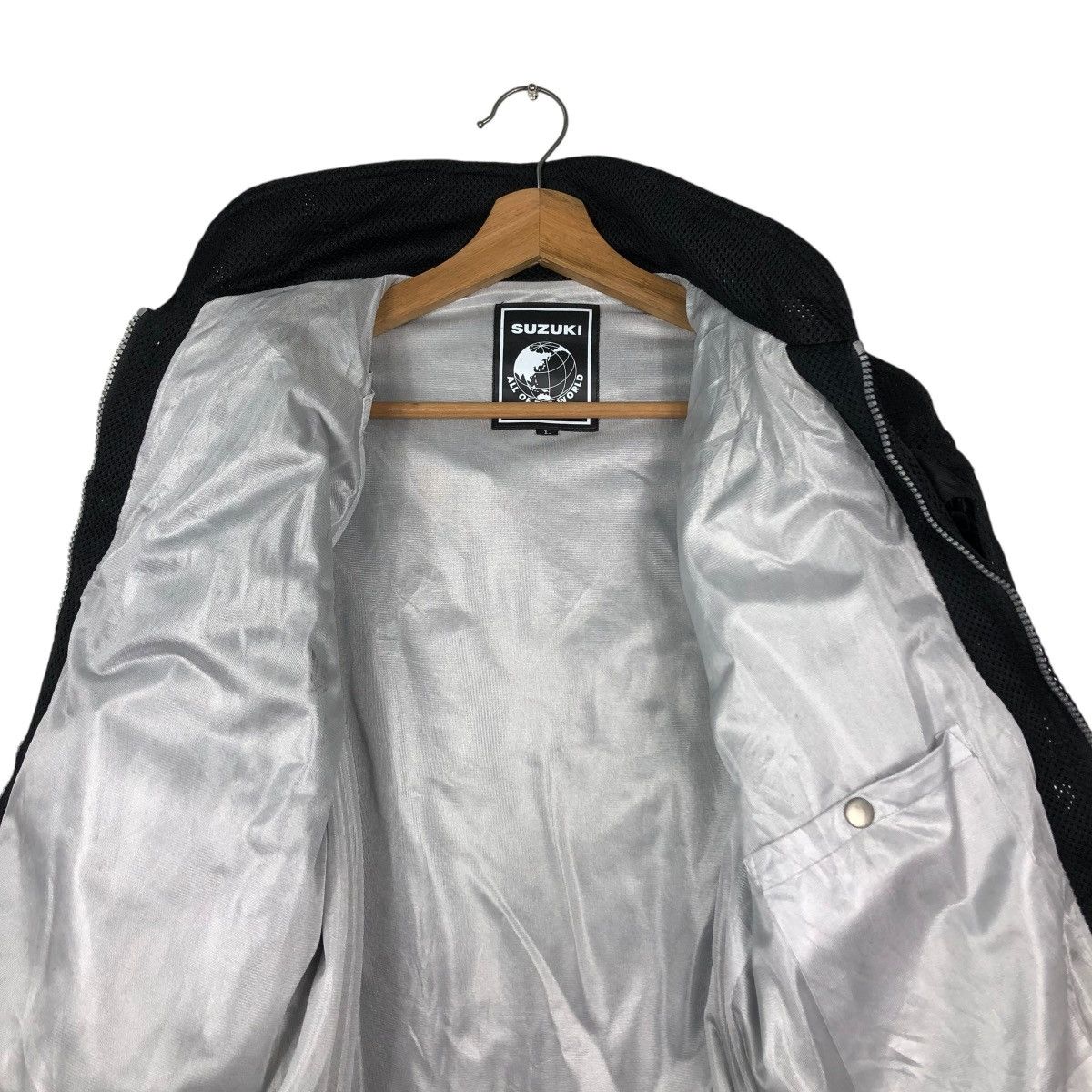 Hein Gericke 🔥VINTAGE BOMBER BIKER RACING JACKET SUZUKI BIG LOGO SPELL Size US L / EU 52-54 / 3 - 14 Thumbnail
