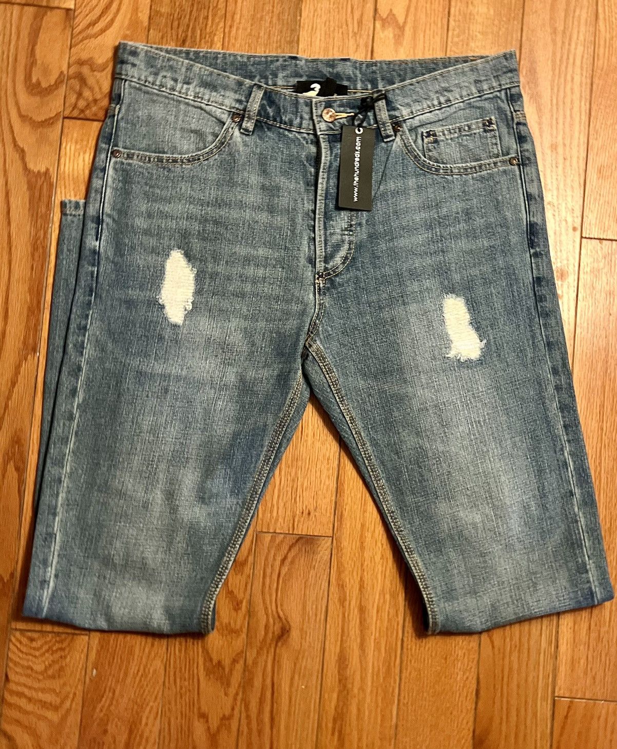 The Hundreds The hundreds brand, new thrashed jeans Size US 34 / EU 50 - 6 Thumbnail