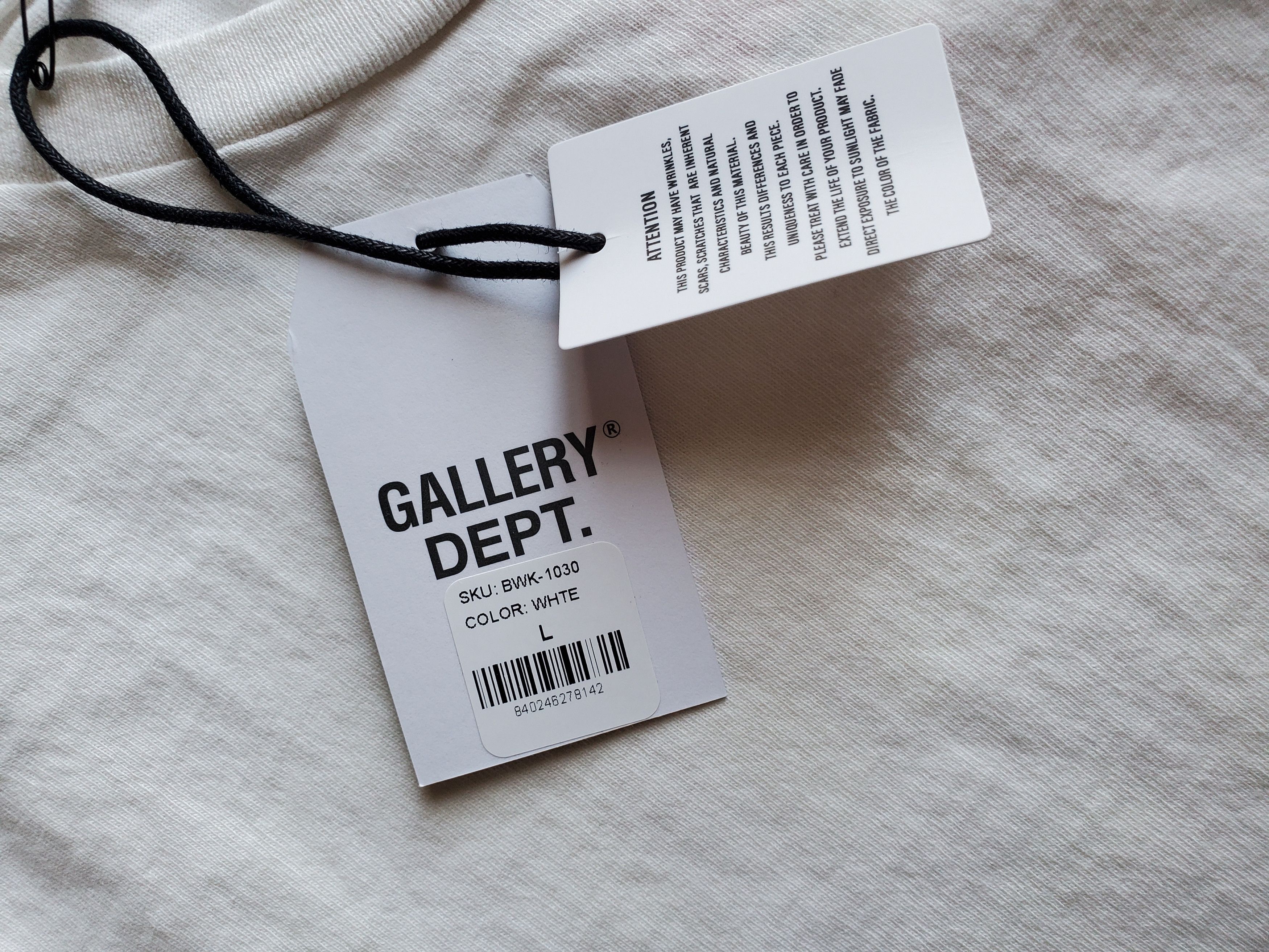 Gallery Dept. NEW Gallery Dept. BOARDWALK TEE T-Shirt Tee Retail $450 Size US L / EU 52-54 / 3 - 6 Thumbnail