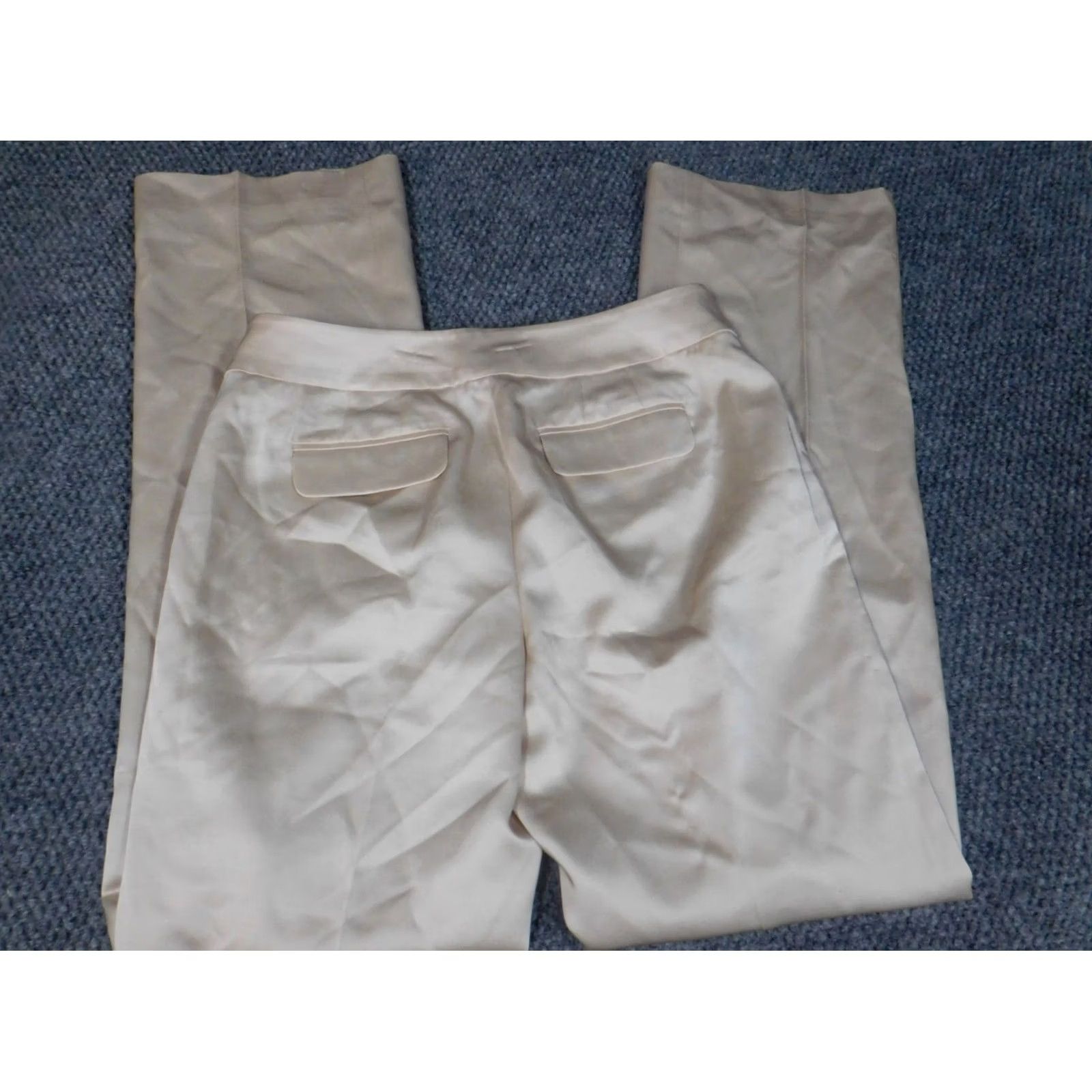 Ann Taylor Ann Taylor Pants Womens 2P Beige Margo Straight Chino Classic Knit 30In Inseam Petite Regular Size 26" / US 2 / IT 38 - 5 Thumbnail