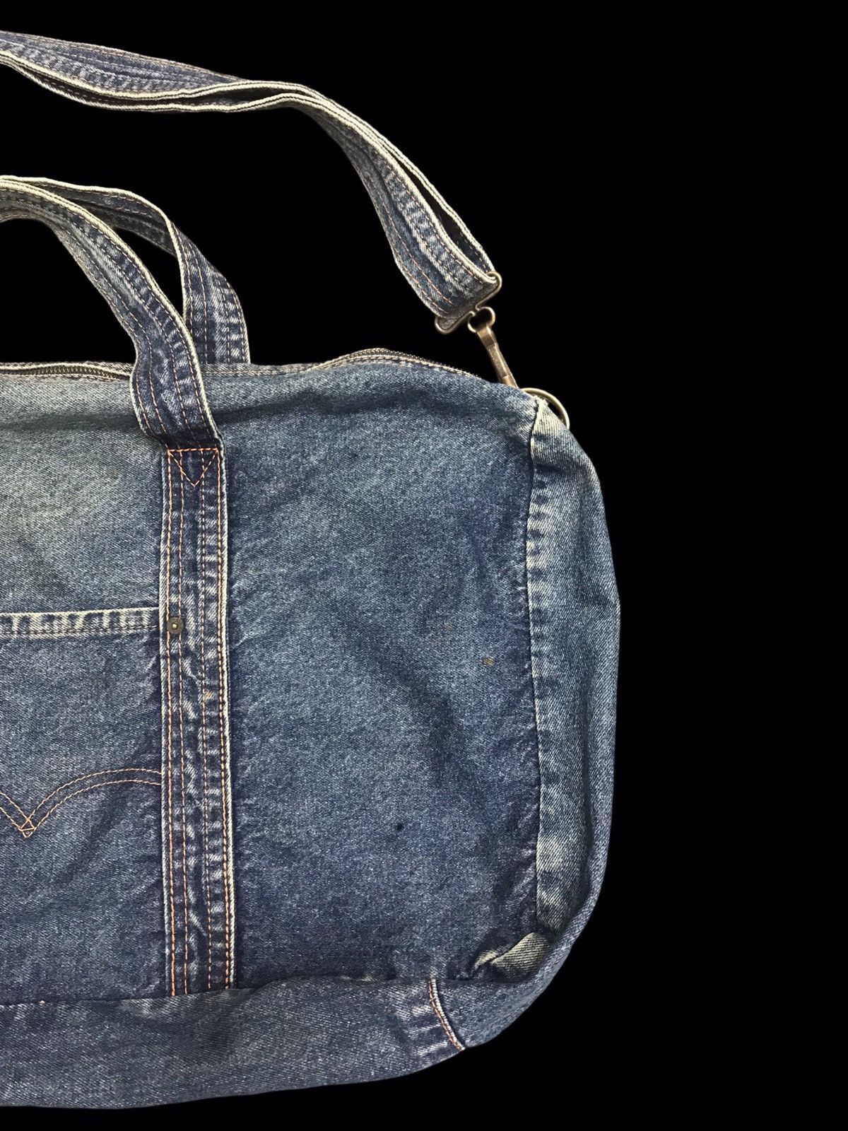 Levi's 💥ONE IN GRAILED💥90s STYLE VTG LEVIS CUSTOM DUFFLE BAG F370 Size ONE SIZE - 2 Thumbnail