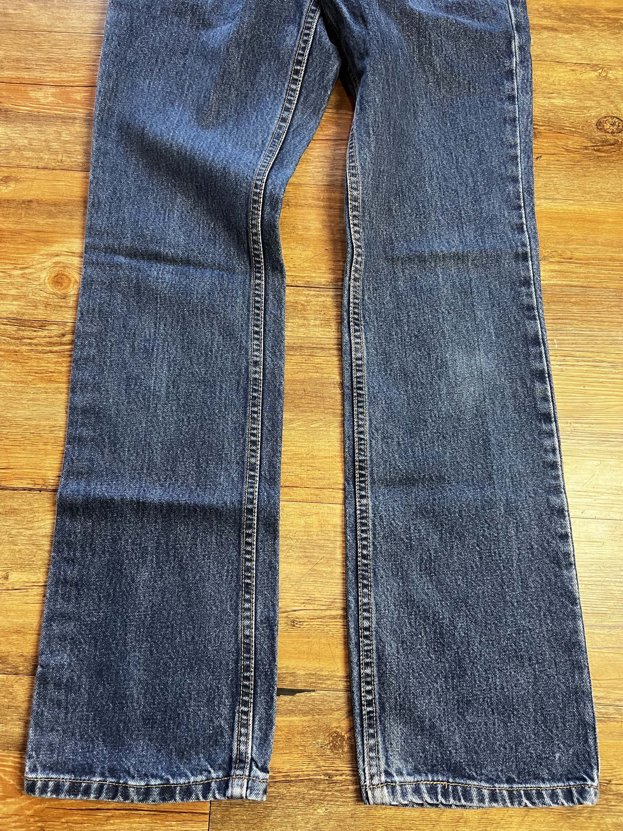 Levi's Vintage Clothing Vintage Levi's 505 Dark Wash Zipper Fly Denim Size US 28 / EU 44 - 3 Thumbnail