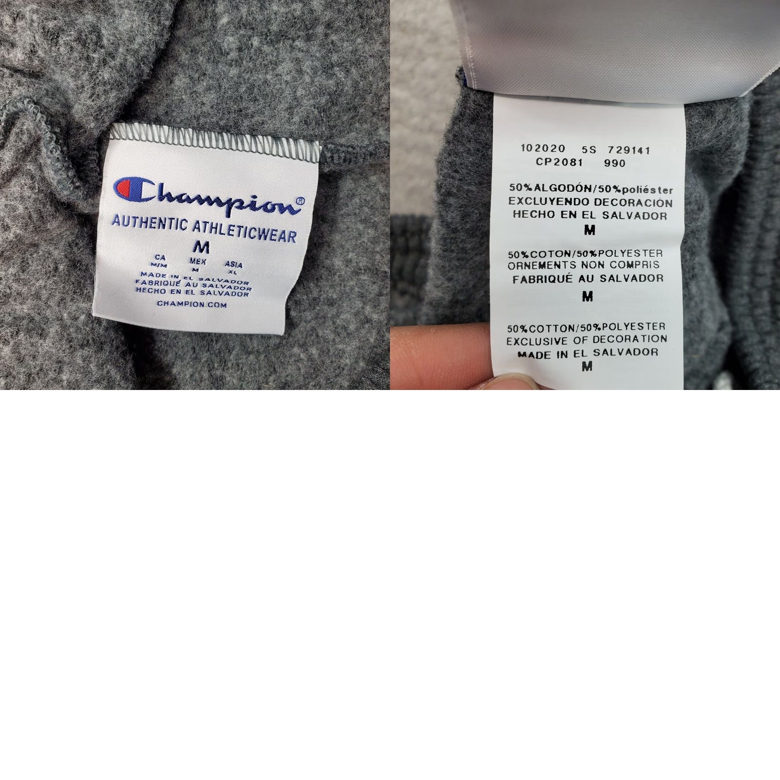 Champion Champion Sweatpants Mens M Gray University of Notre Dame Elastic Waist Straight Size US 31 - 8 Thumbnail