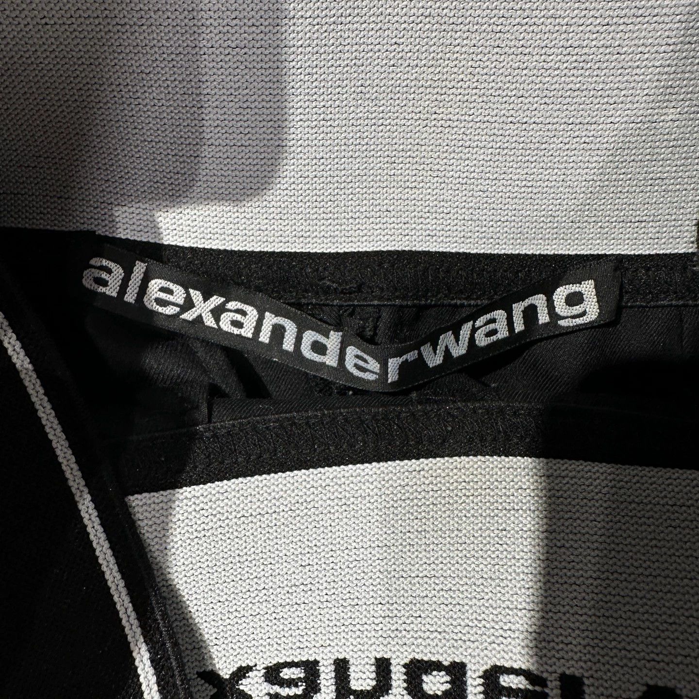Alexander Wang Alexander Wang apr148 slogan waist cotton pants Size 2 Size 26" / US 2 / IT 38 - 3 Thumbnail