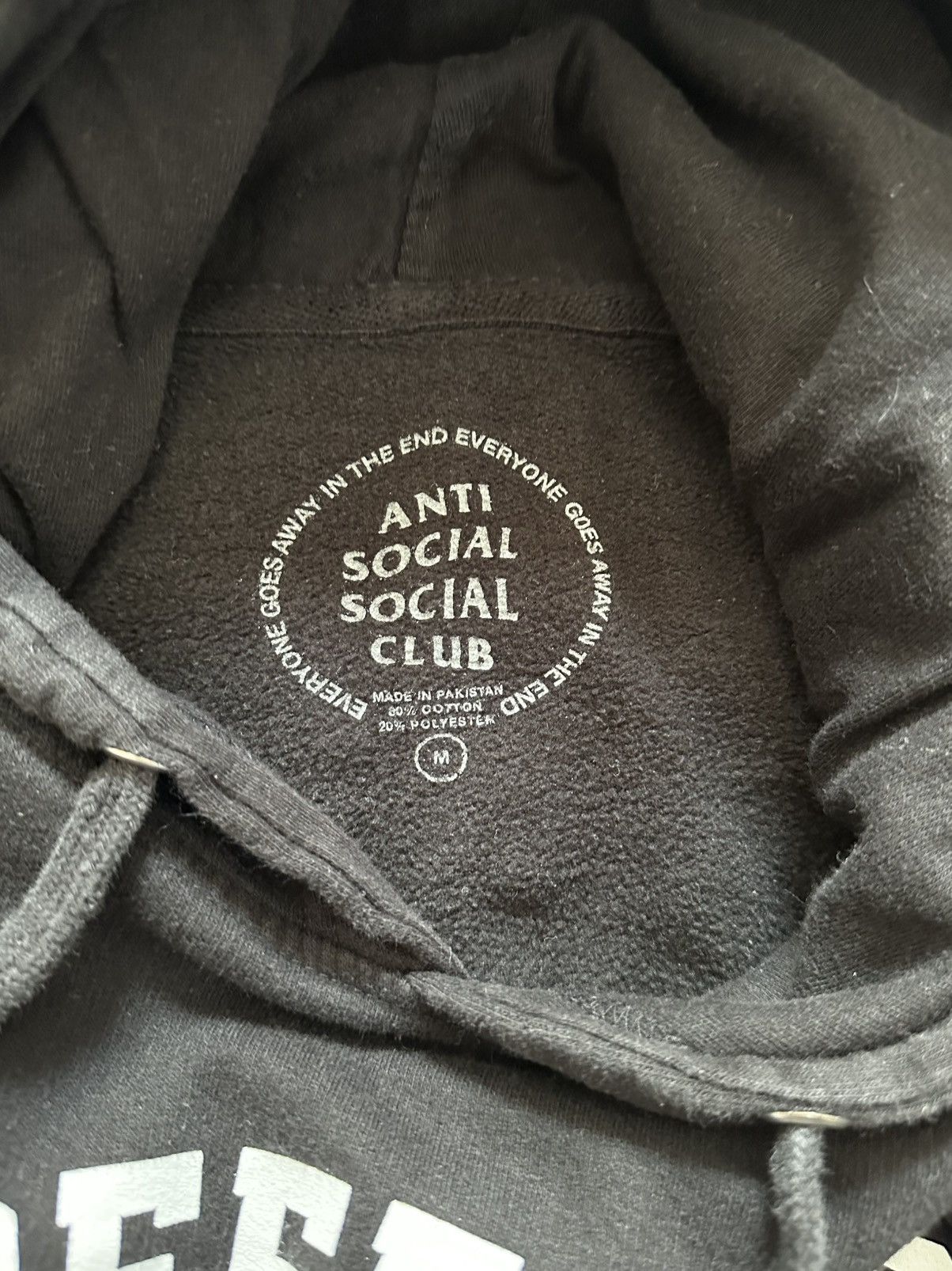 Anti Social Social Club Undefeated X Club Hoodie Size US M / EU 48-50 / 2 - 6 Thumbnail