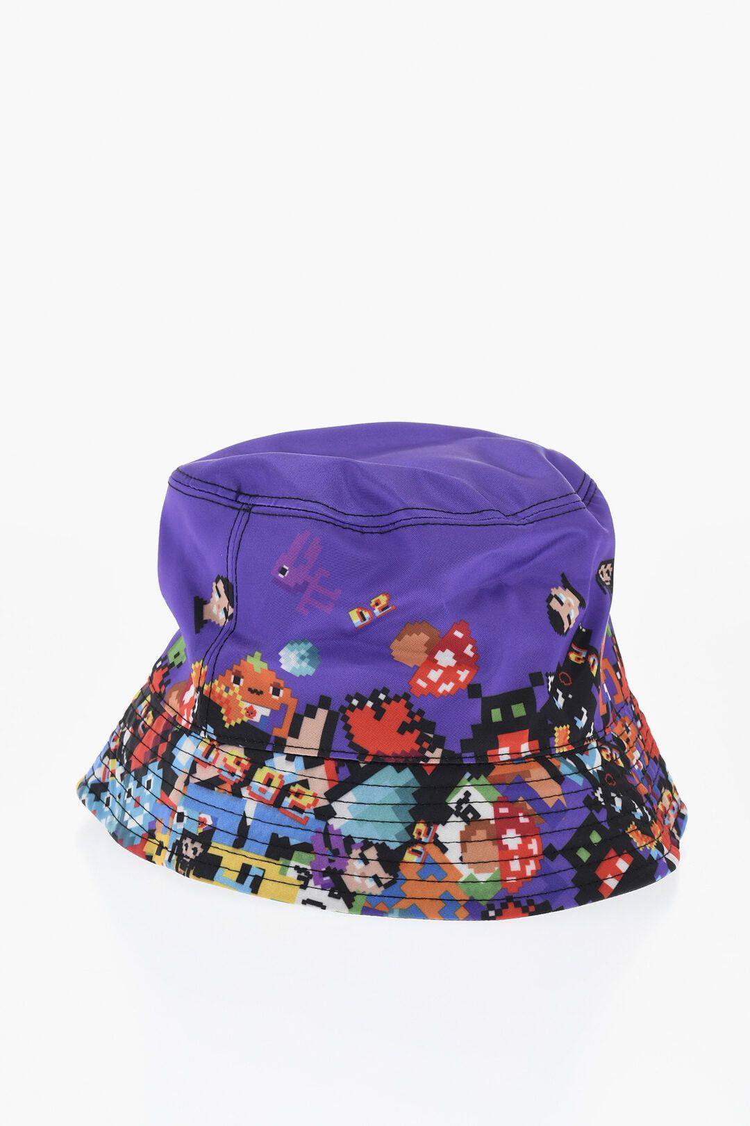 Dsquared2 Printed Nylon Bucket Hat Size ONE SIZE - 1 Thumbnail