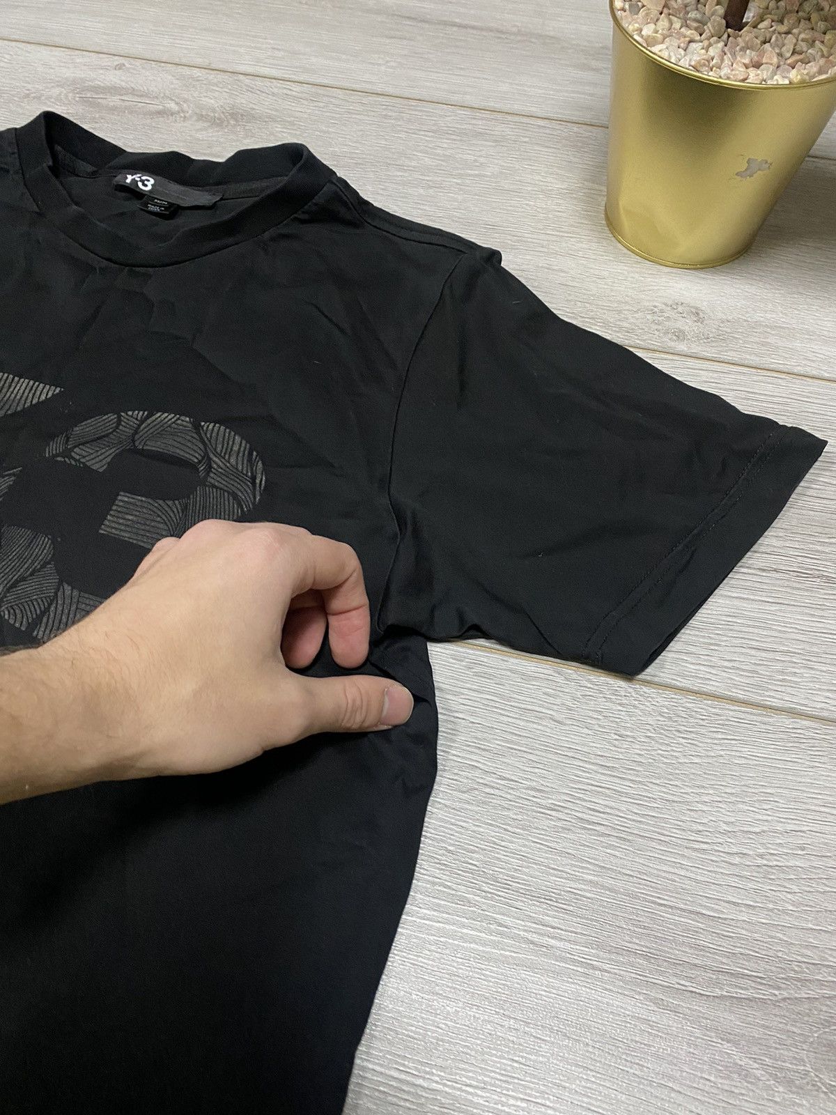 Yohji Yamamoto Y-3 Yohji Yamamoto x Adidas big print logo Japanese t-shirt Size US M / EU 48-50 / 2 - 5 Thumbnail