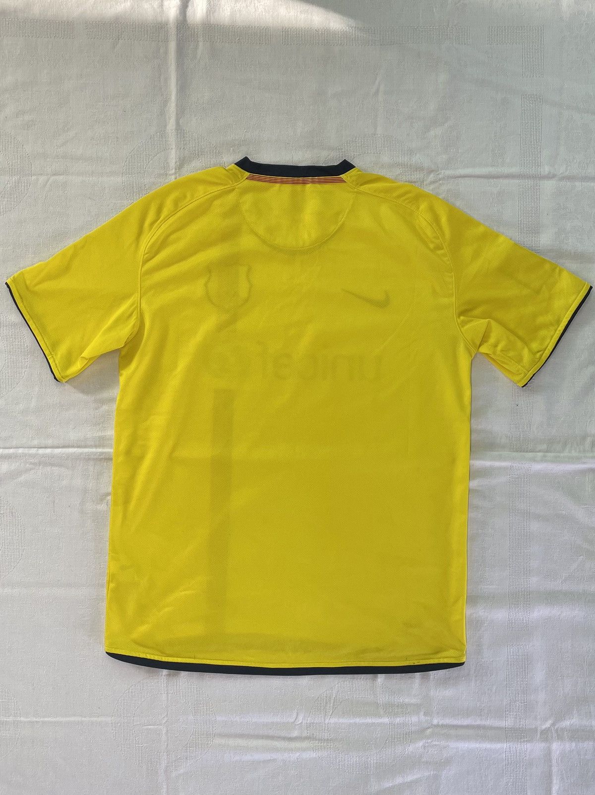 Nike Barcelona 2008/2009 Away Football Shirt Nike Soccer Jersay Size US M / EU 48-50 / 2 - 2 Thumbnail