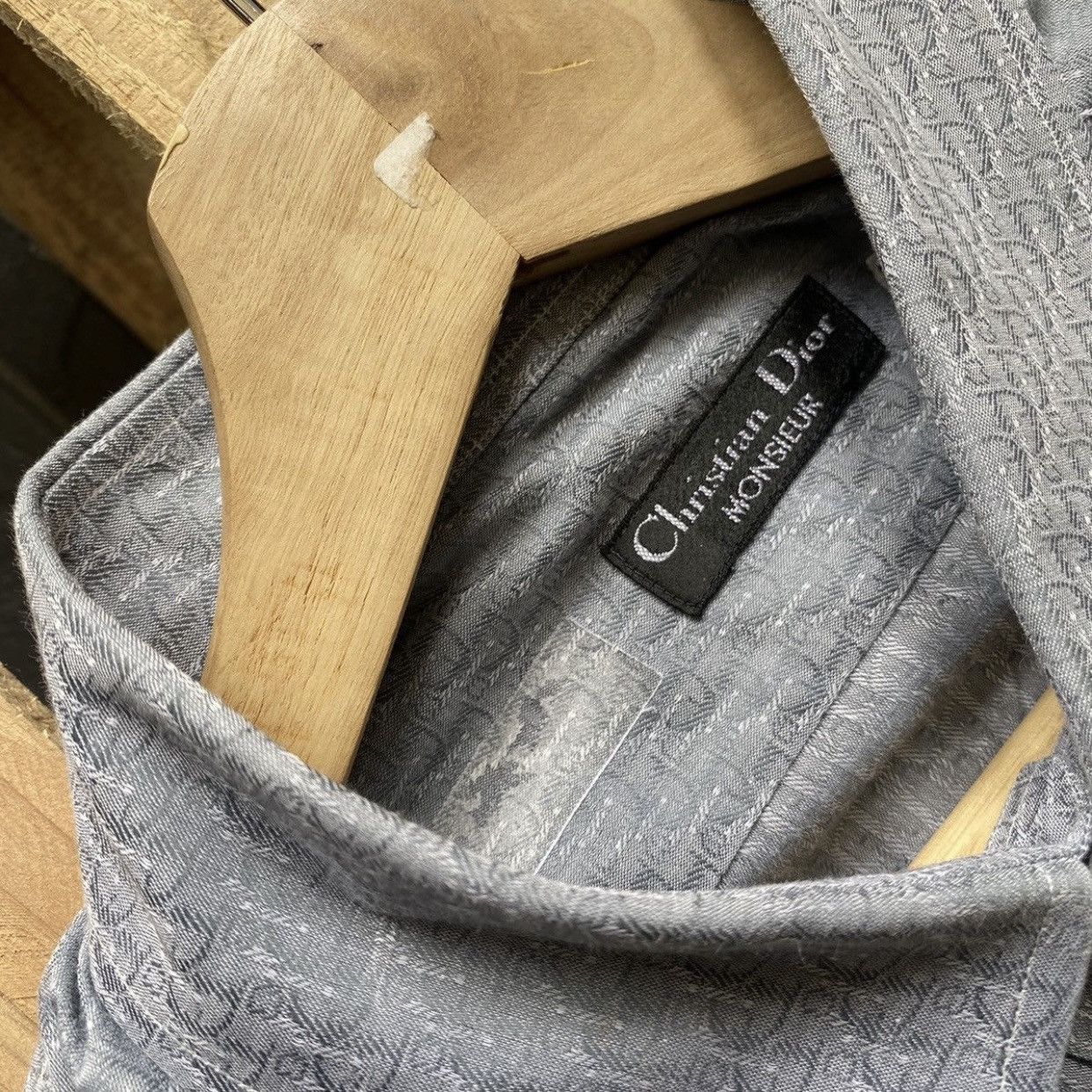 Christian Dior Monsieur × Vintage Christian Dior Monsieur Oblique Shirts Size US L / EU 52-54 / 3 - 7 Thumbnail