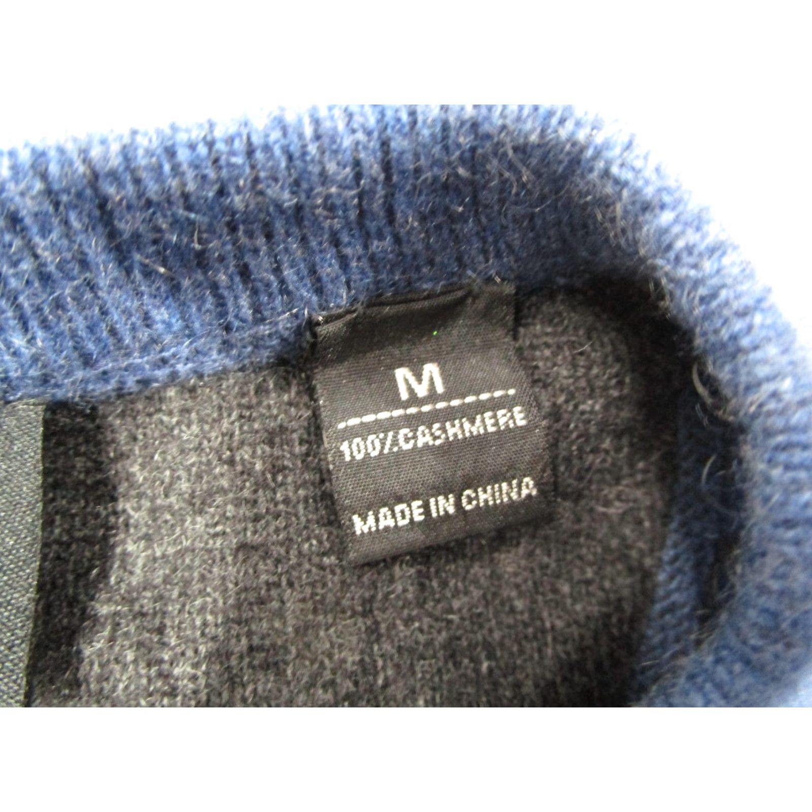 Evergreen Expert by Evergreen Sweater Mens Medium Blue 100% Cashmere Crewneck Pullover Size US M / EU 48-50 / 2 - 3 Thumbnail
