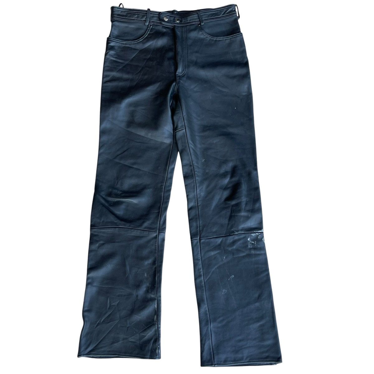 Japanese Brand Leather Pants Size 34 Size US 34 / EU 50 - 1 Thumbnail