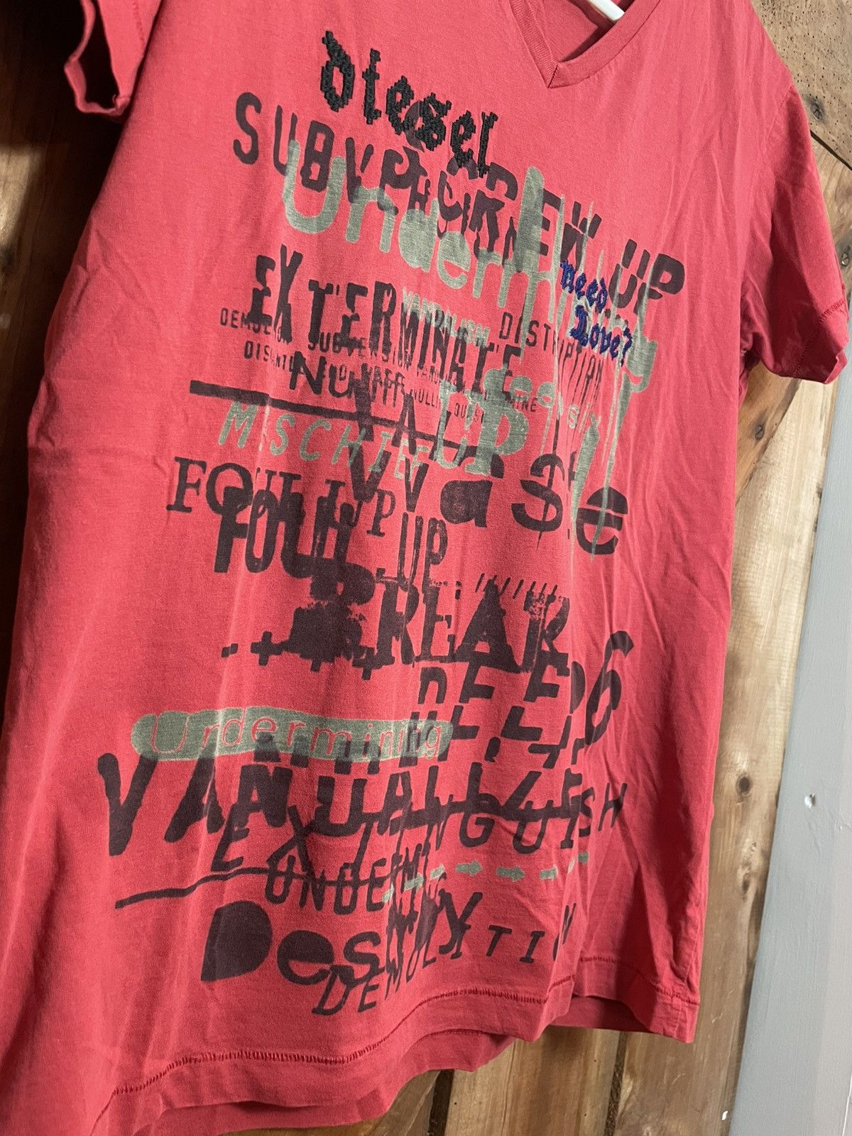 Diesel Diesel Destroy T-shirt Size US S / EU 44-46 / 1 - 2 Thumbnail