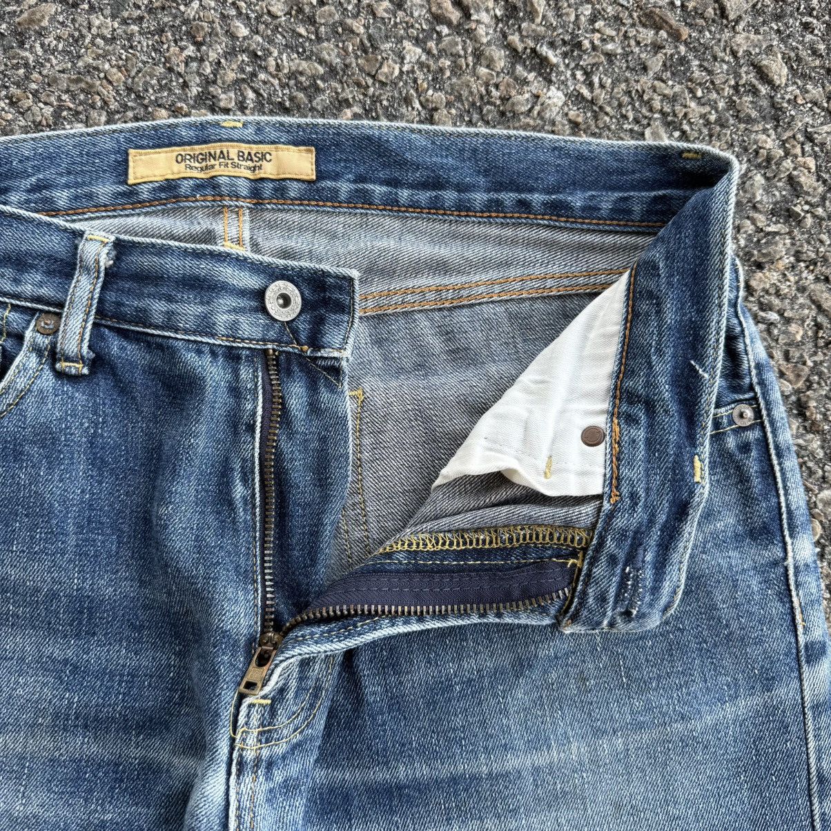 Japanese Brand W33 VINTAGE JAPANESE S002 FADED JEAN DENIM PANTS Size US 33 - 6 Thumbnail