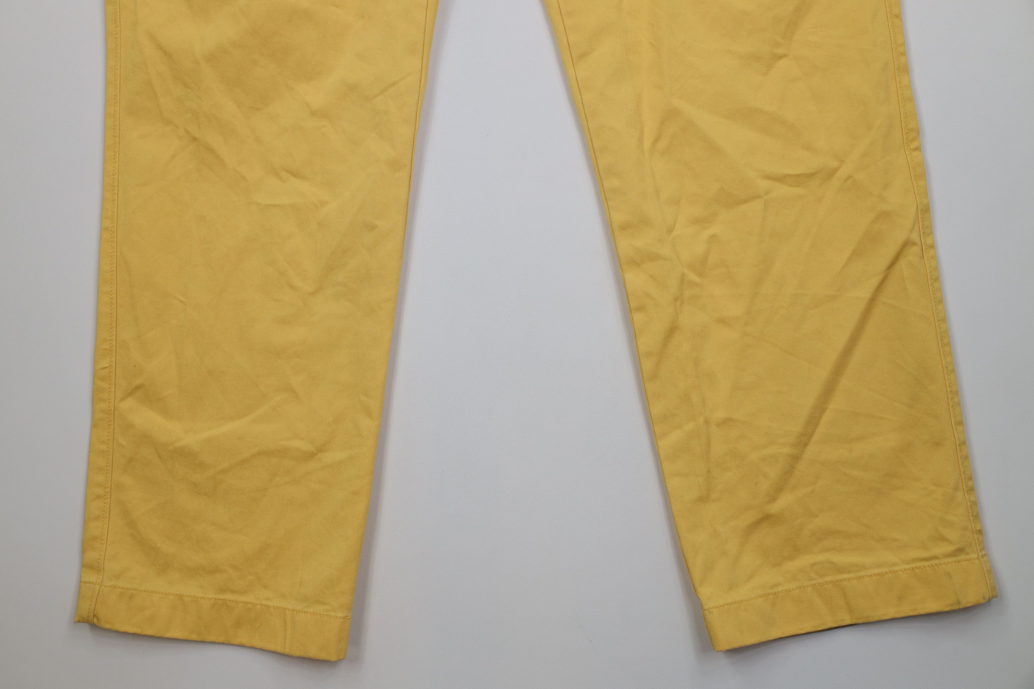 J.Crew Vintage Y2K J Crew Wide Leg Chino Pants Trousers Yellow Size US 36 / EU 52 - 4 Thumbnail