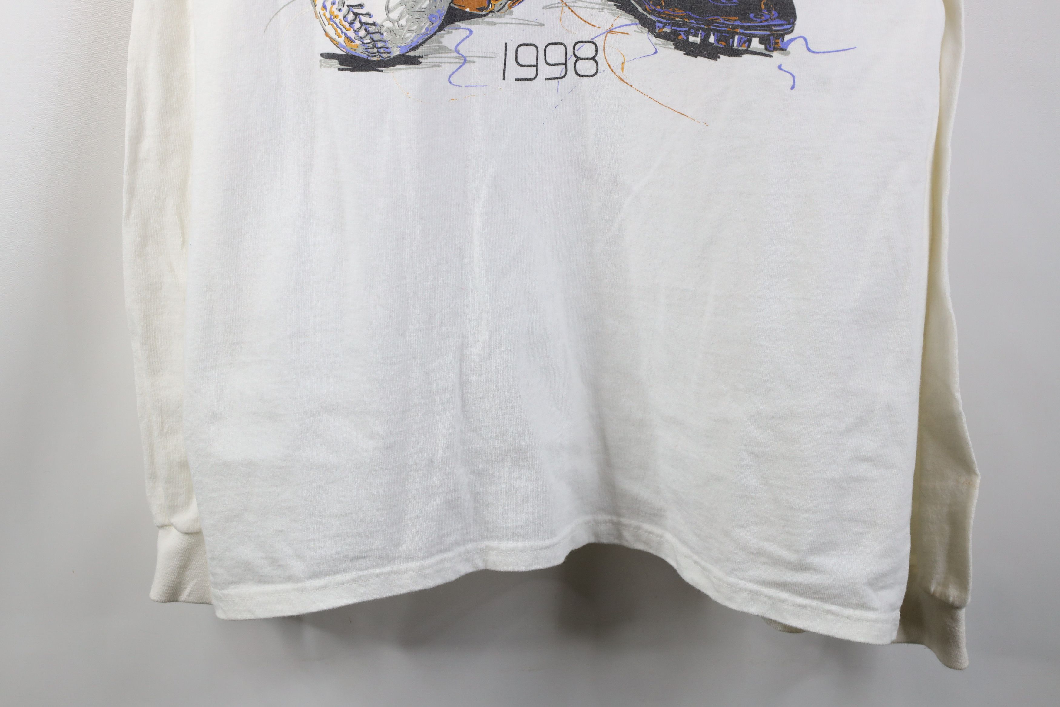 Vintage Vintage 90s Champions Mock Neck Long Sleeve T-Shirt USA Size US XL / EU 56 / 4 - 3 Thumbnail