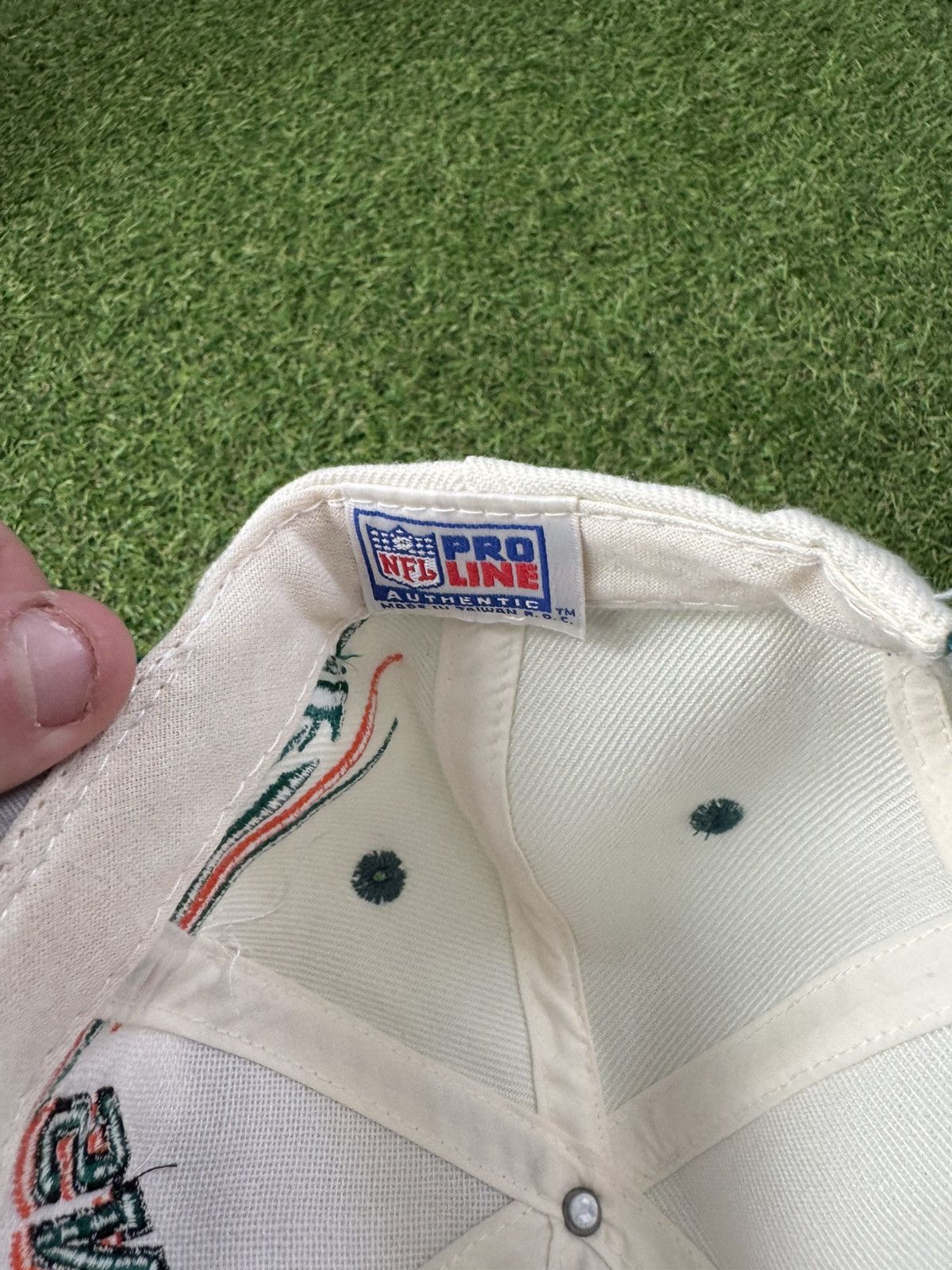 Logo Athletic Miami Dolphins snapback diamond cut Size ONE SIZE - 3 Thumbnail