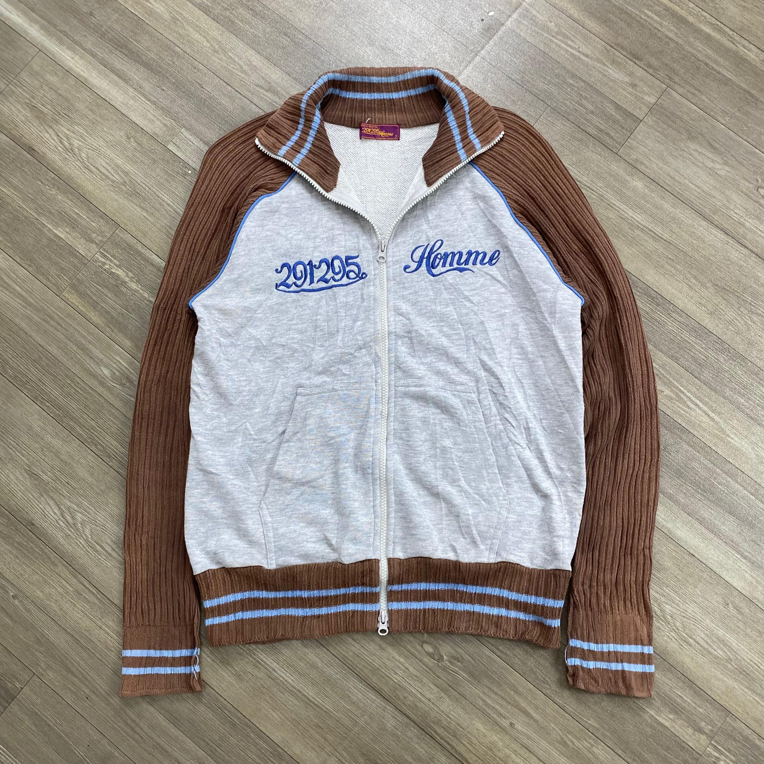 291295=Homme Vintage 291295=Homme Embroidery 2tone Lgb Style Track Jacket Size US M / EU 48-50 / 2 - 1 Thumbnail