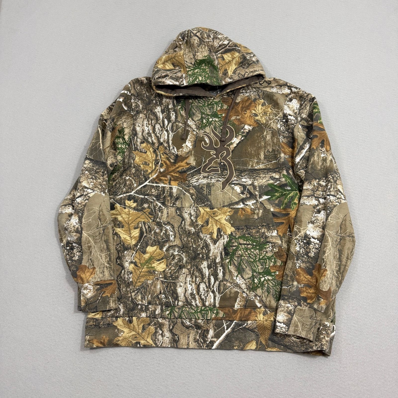 Cabelas Vintage Browning Camo Hoodie Mens Extra Large Camouflage Size US XL / EU 56 / 4 - 1 Thumbnail