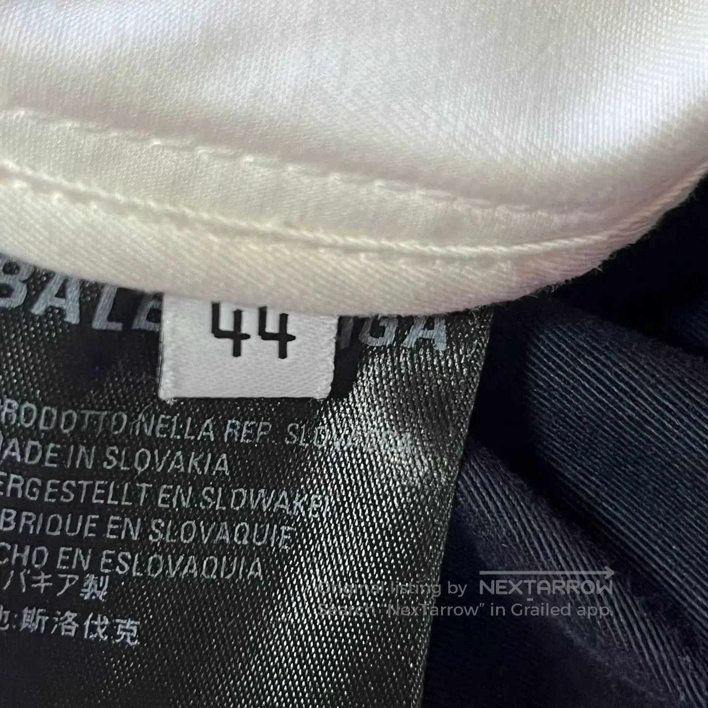 Balenciaga Balenciaga Embroidered Logo Varsity Jacket. Size US XL / EU 56 / 4 - 5 Thumbnail