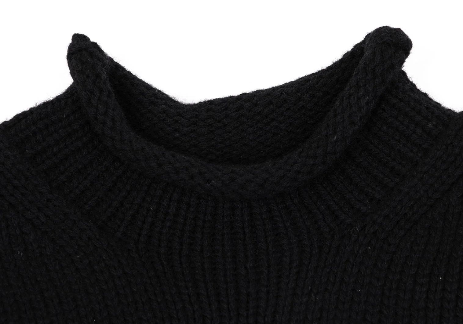 Comme des Garcons Homme Plus Logo Print Knit Sweater in Black, Size M Size US M / EU 48-50 / 2 - 3 Thumbnail