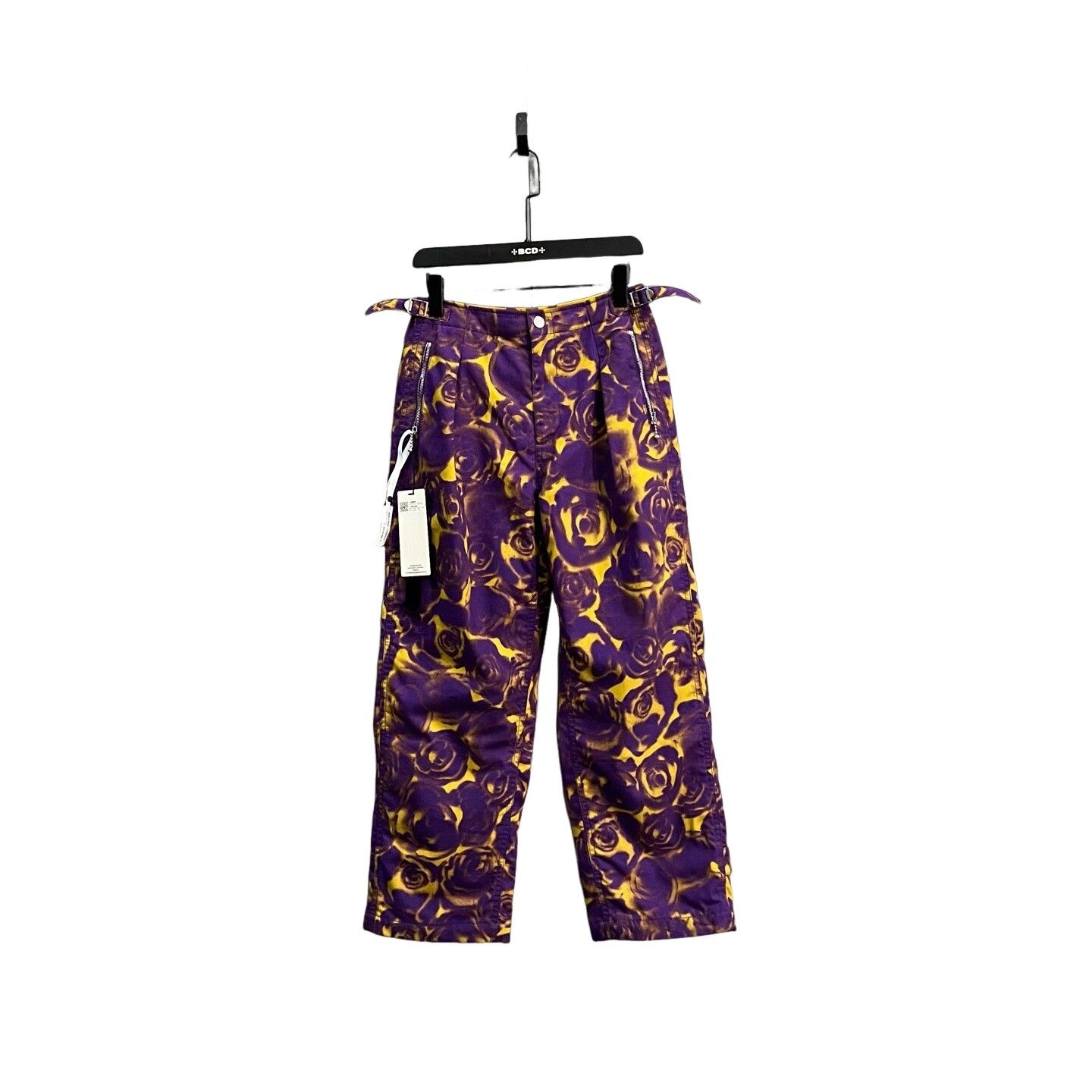 Burberry Burberry Rose Print Pants Size 36 Size 25" / US 0 / IT 36 - 1 Thumbnail