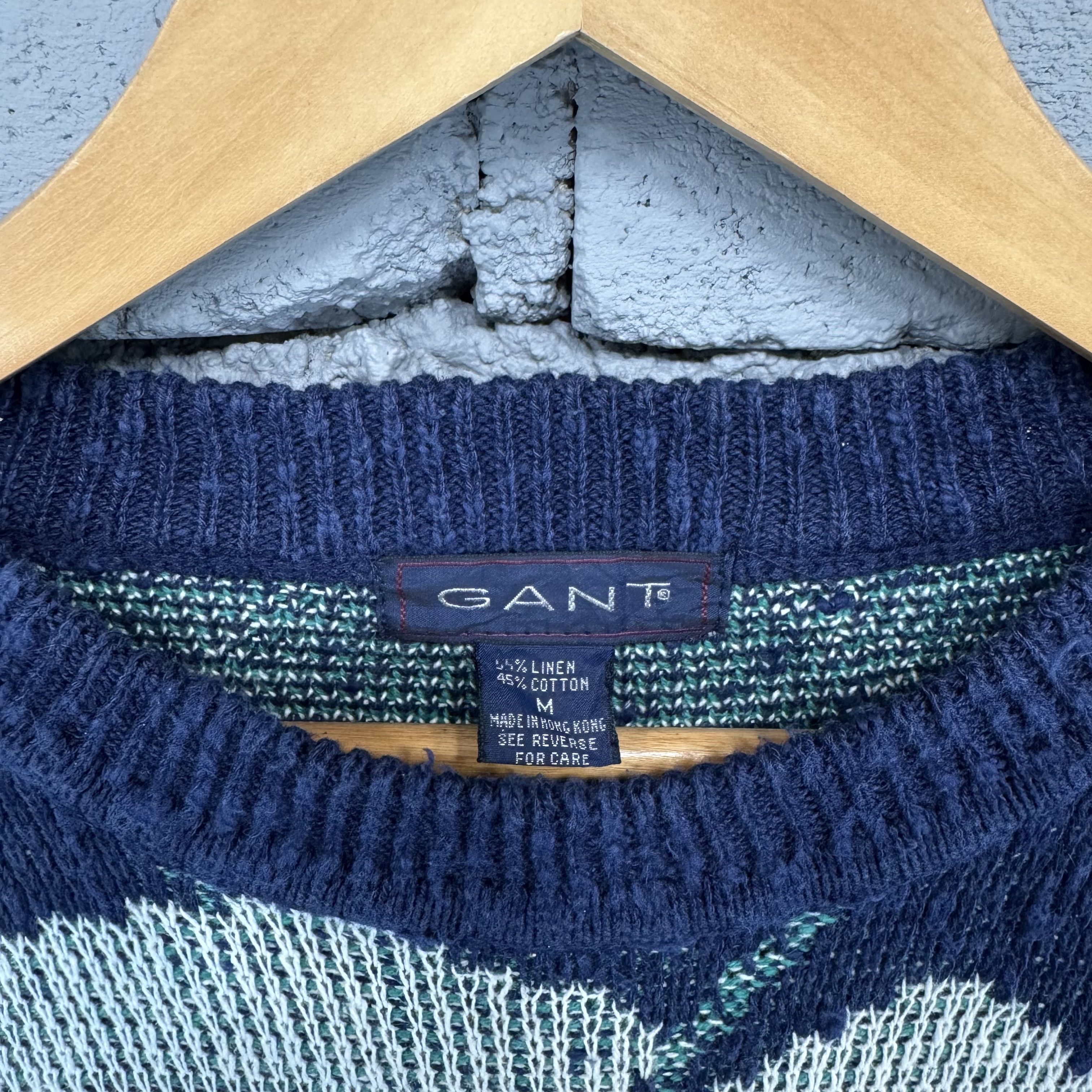 Japanese Brand Vintage 90s Sweater Knitwear Golf Graphic Crewneck Sportwear Size US M / EU 48-50 / 2 - 5 Thumbnail