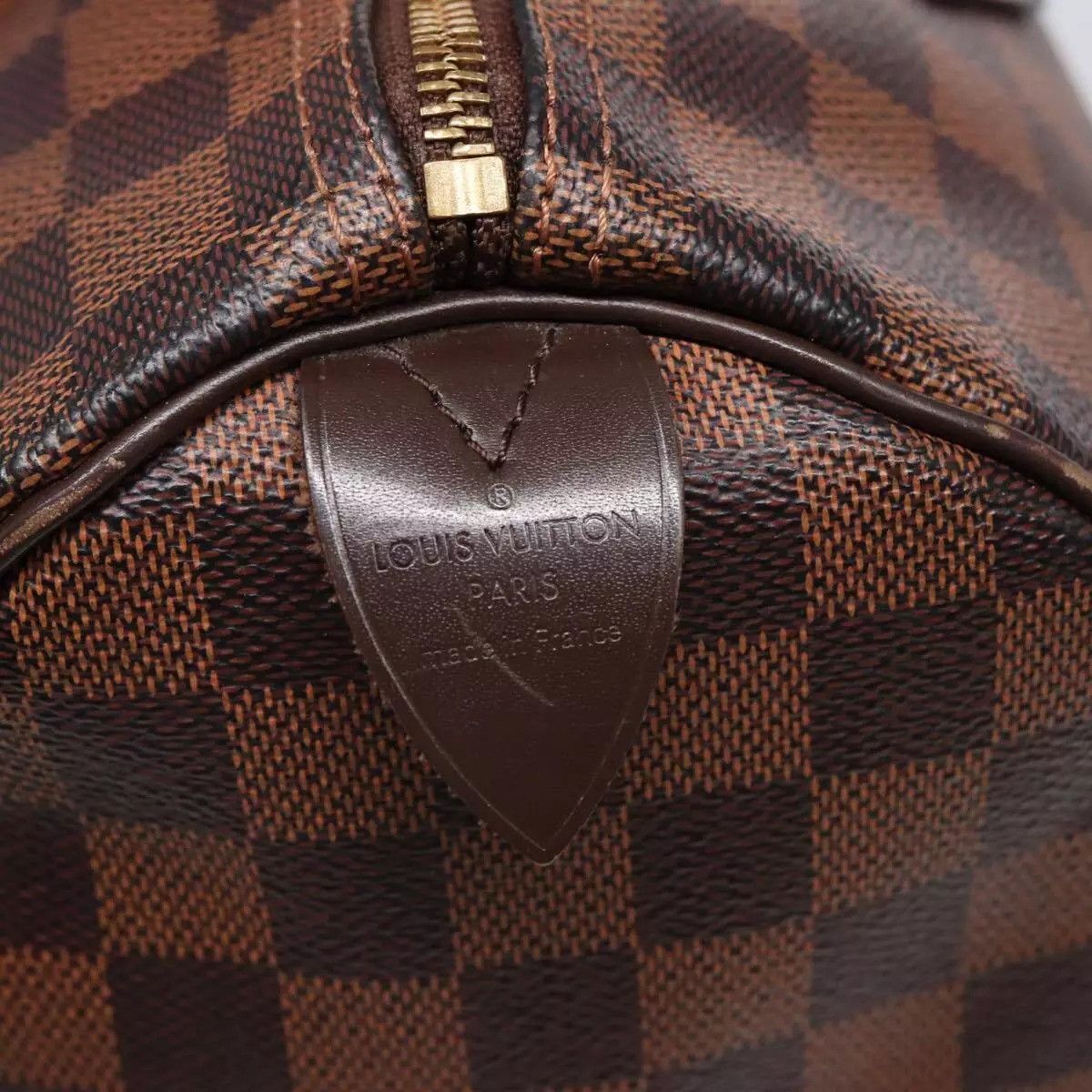 Louis Vuitton LOUIS VUITTON Damier Ebene Speedy 30 Hand Bag Size ONE SIZE - 10 Thumbnail