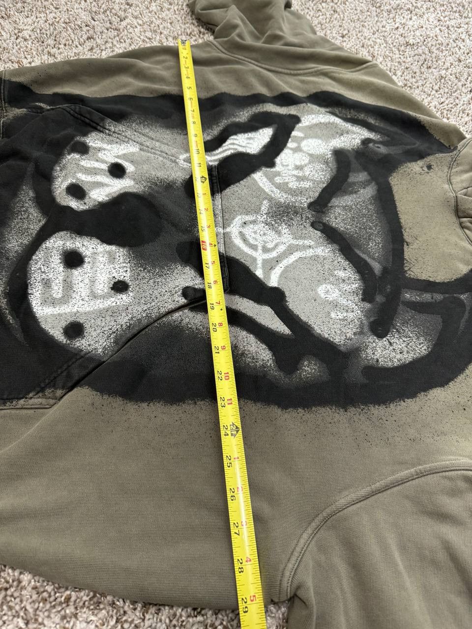 Givenchy Givenchy Chito Collared Dog Oversized Hoodie Military Green Size US M / EU 48-50 / 2 - 6 Thumbnail