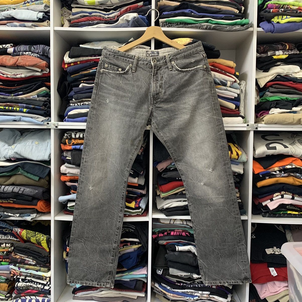 Blue Blue Japan VTG BLUE BLUE JEANS Size US 32 / EU 48 - 1 Thumbnail