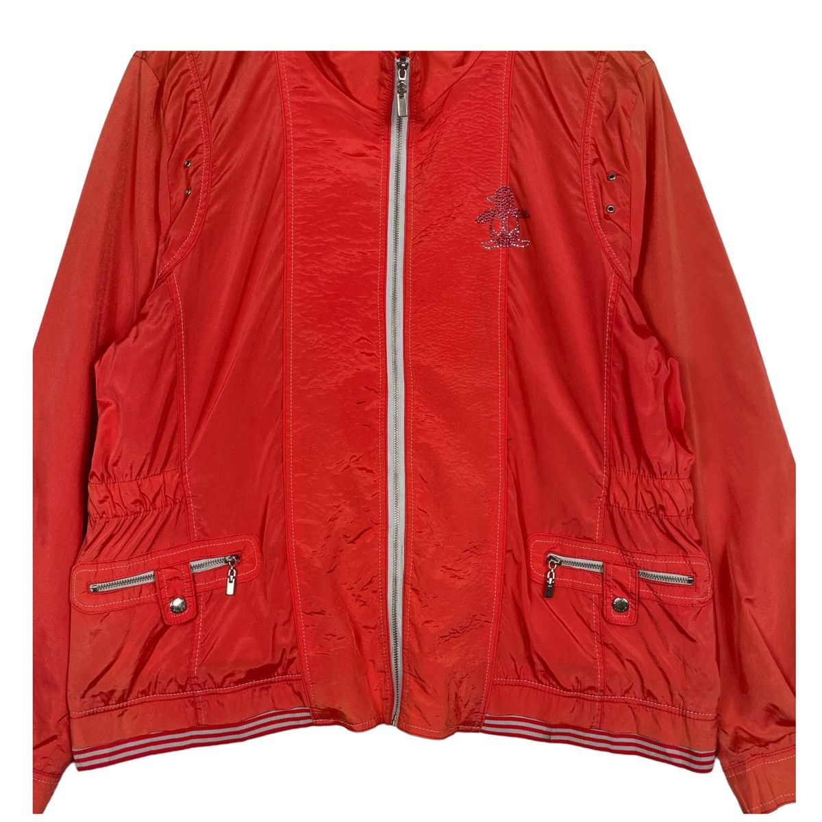 Grand Slam × Japanese Brand 💥GRAND SLAM SWAROVSKI SPORT LOGO NYLON JACKET Size M / US 6-8 / IT 42-44 - 5 Thumbnail
