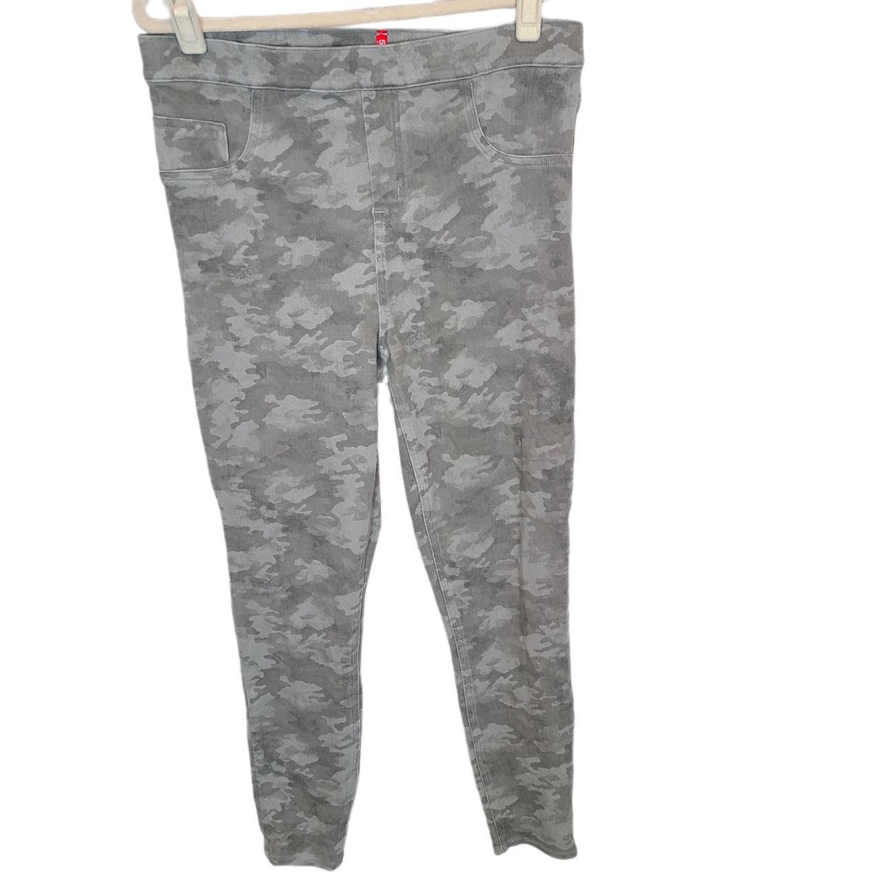 Spanx Spanx Womens Camo Ankle Leggings Gray Stonewash Stretch XL Size 32" / US 10 / IT 46 - 2 Thumbnail