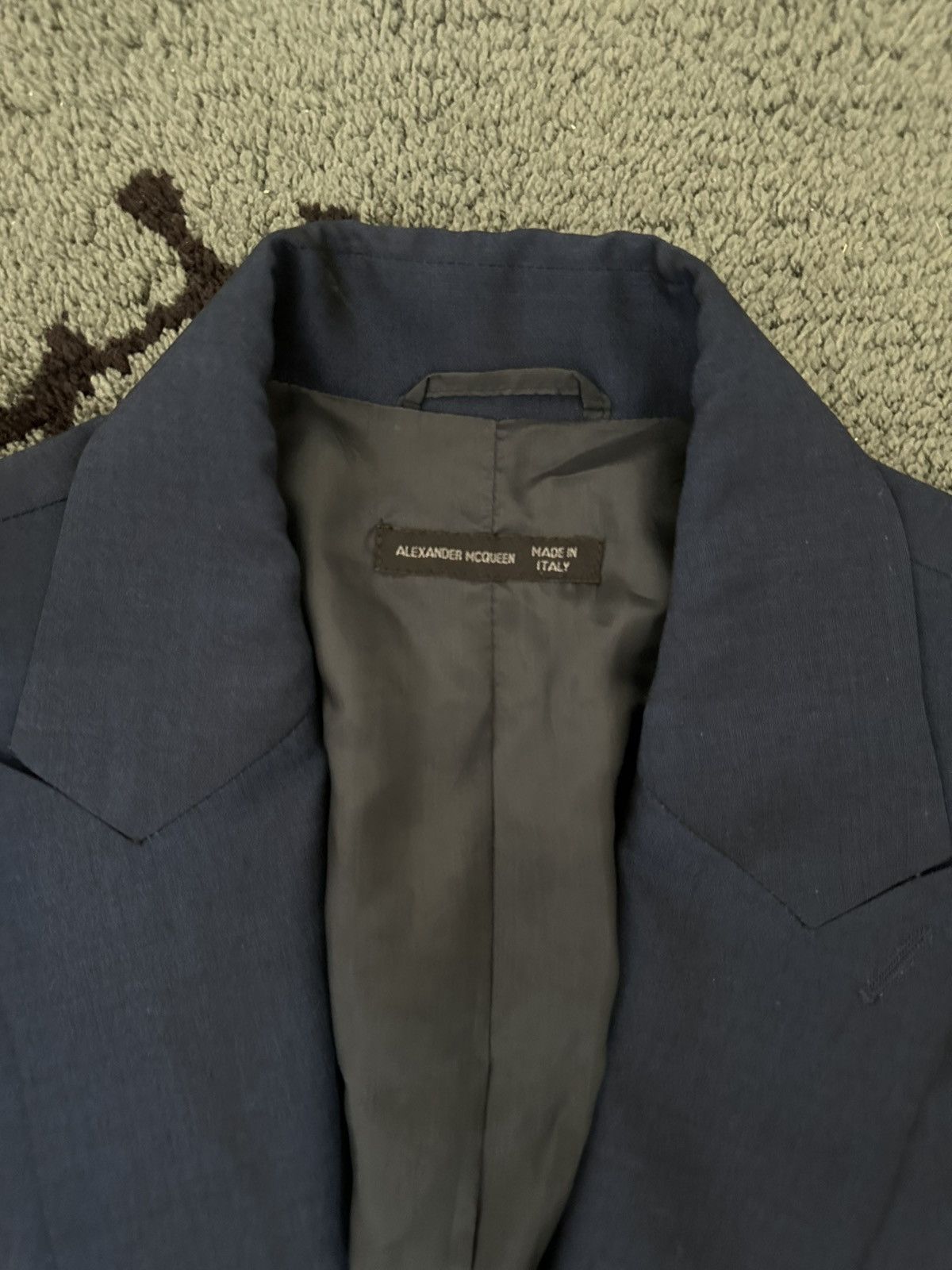 Alexander McQueen Archive Alexander McQueen Spring 1998 Suit 90s Vintage Size US L / EU 52-54 / 3 - 3 Thumbnail