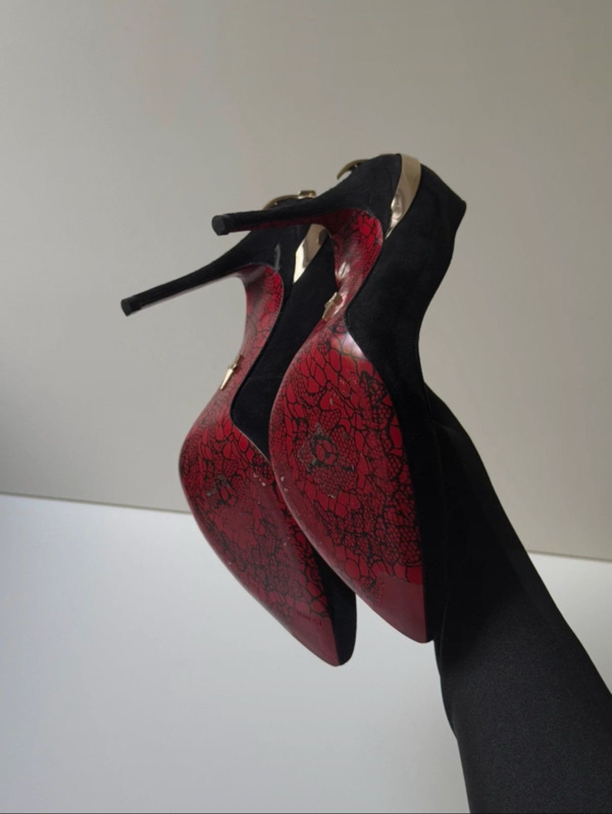 Paciotti Cesare Paciotti Iconic & Rare Lady Blade Dagger Heels Size US 6.5 / IT 36.5 - 21 Thumbnail
