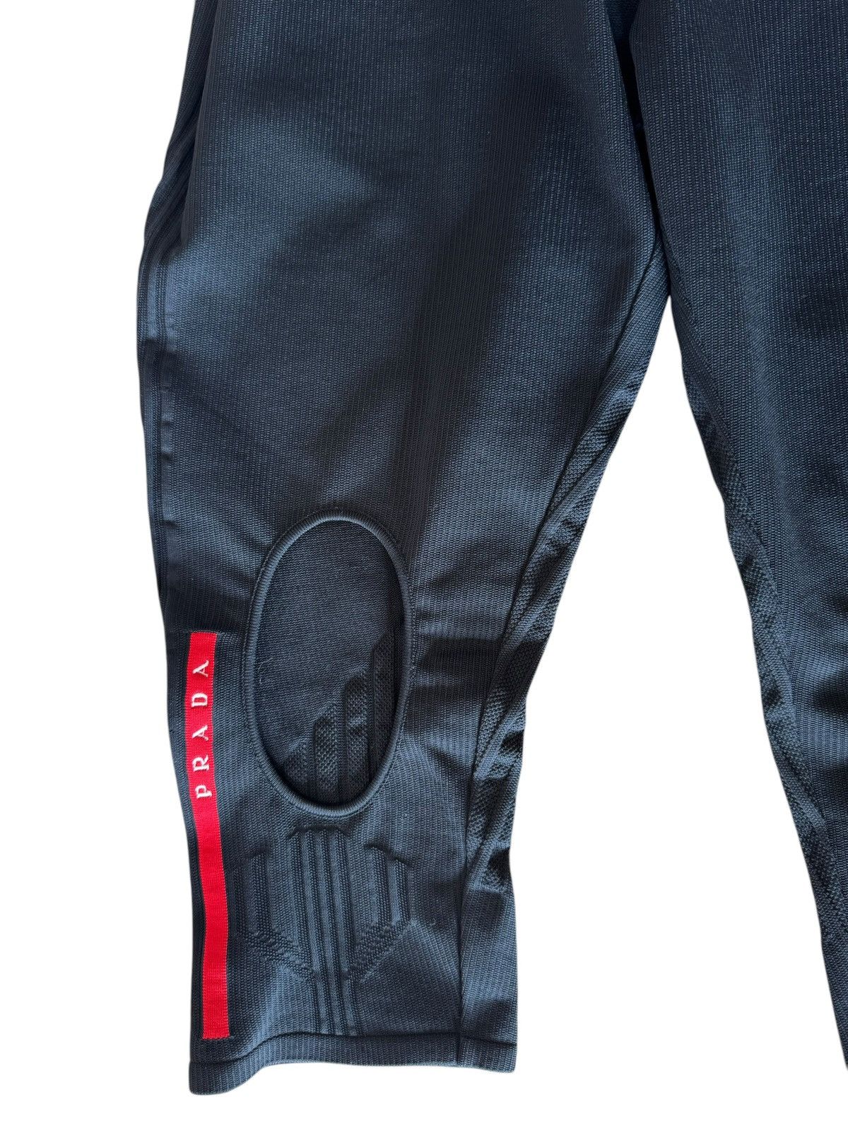 Prada Prada Linea Rossa Men’s Nylon Tec Light F Pants Black Size US 32 / EU 48 - 2 Thumbnail