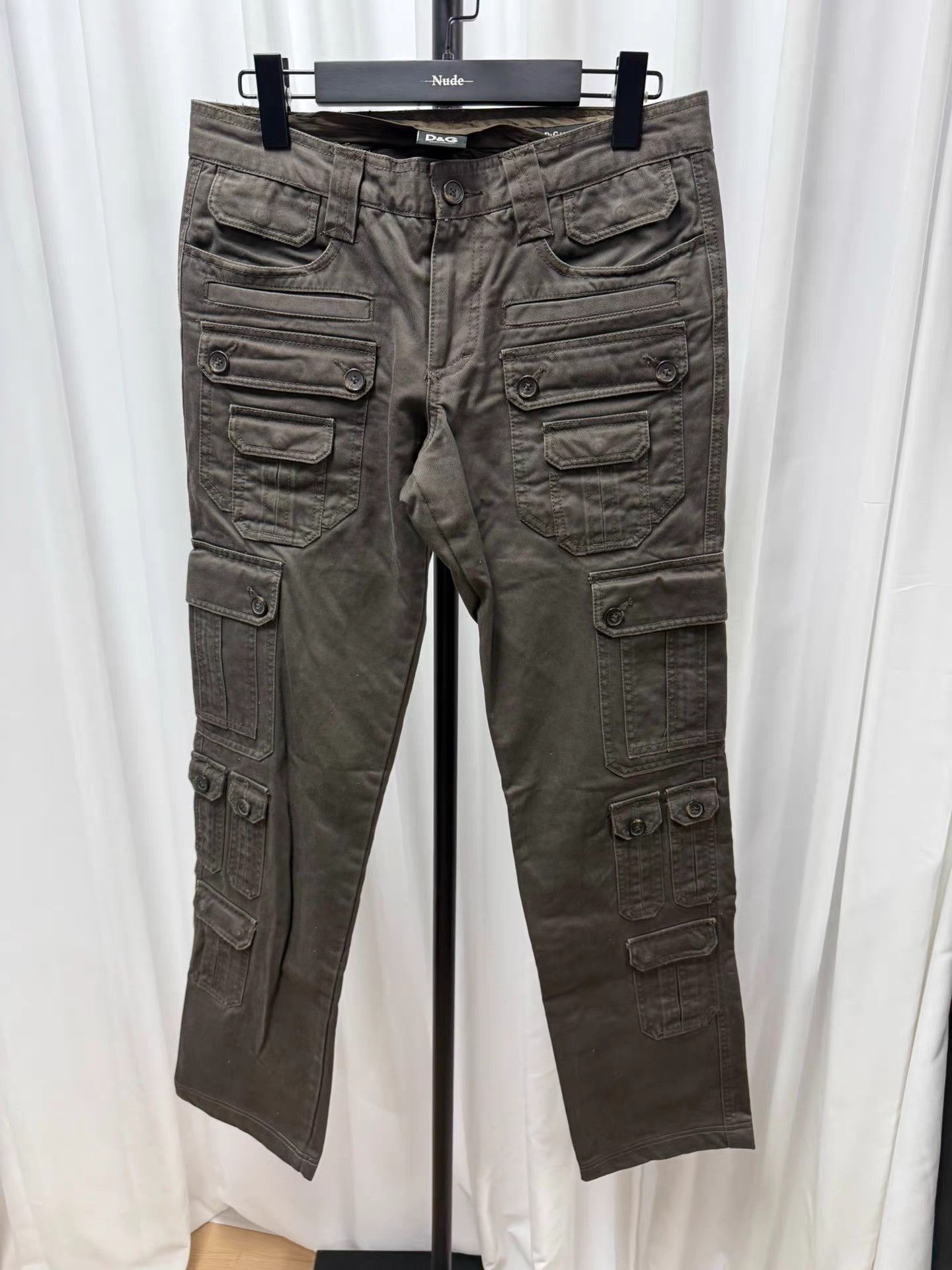 Dolce & Gabbana Dolce & Gabbana DG 00S Multi-Pocket Cargo Pants K20 Size US 32 / EU 48 - 1 Thumbnail