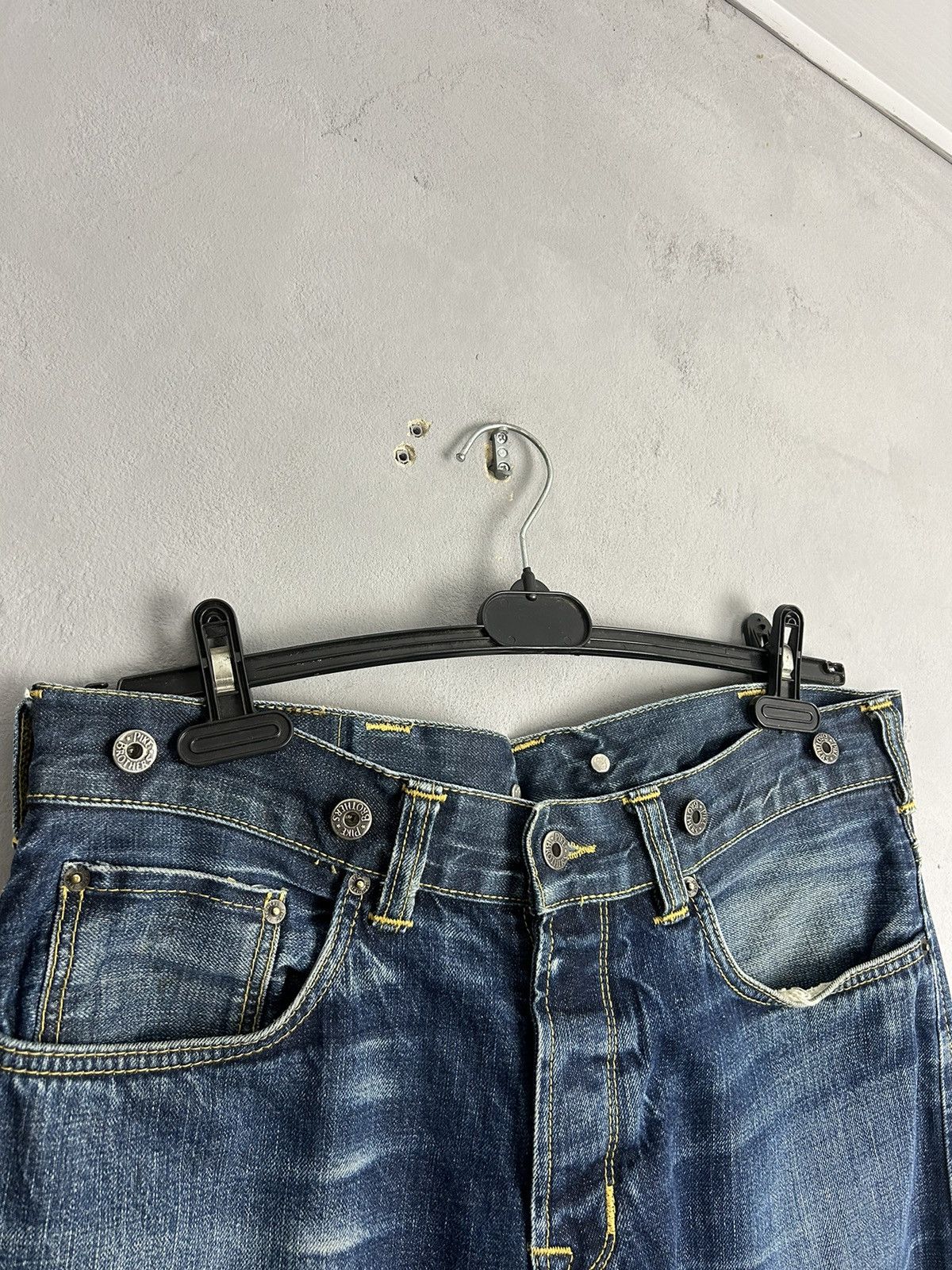 Pike Brothers Pike Brothers Roamer Selvedge Denim W36 L38 Waist Adjuster Size US 36 / EU 52 - 13 Thumbnail
