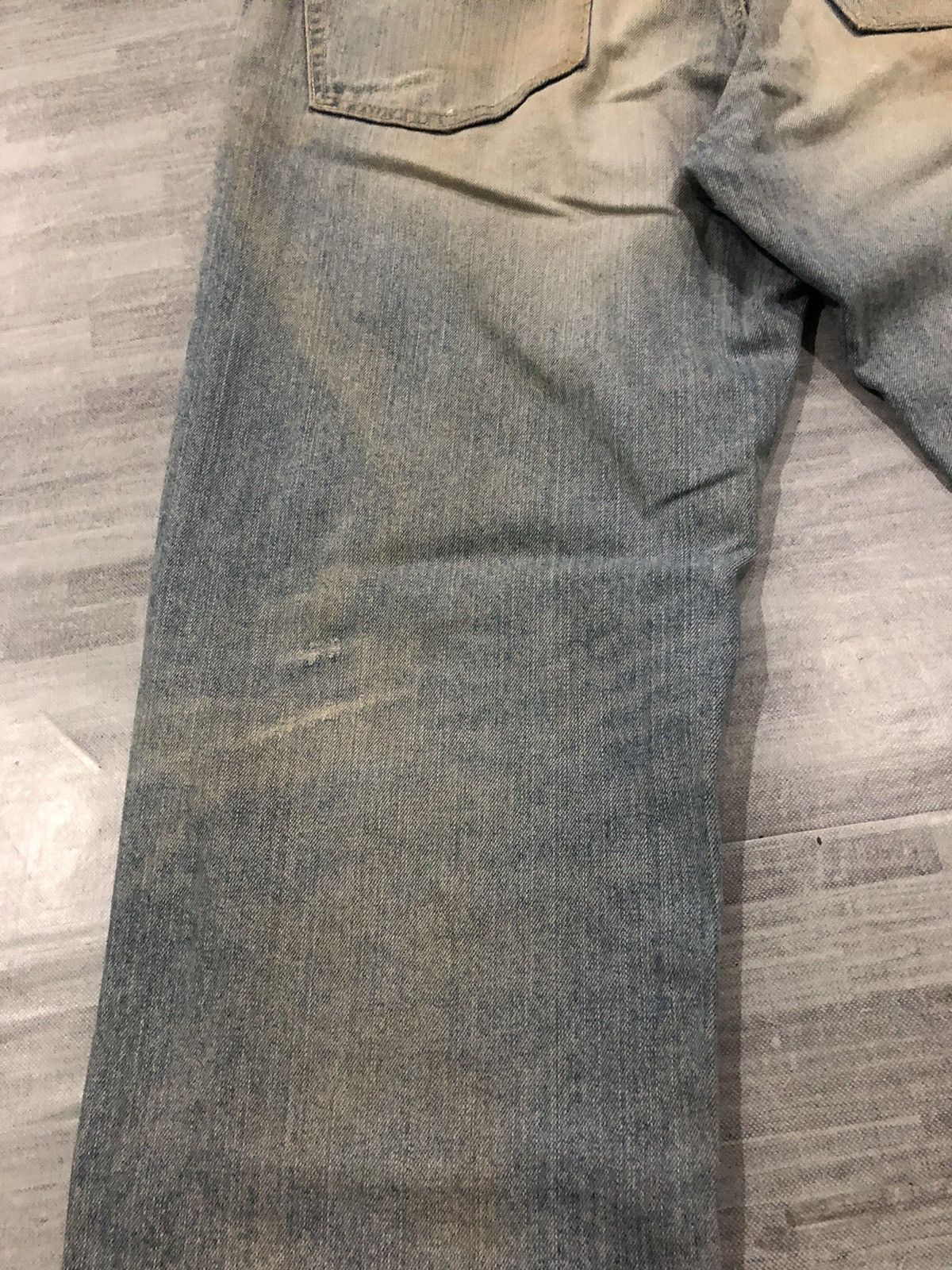 FDMTL × Vintage Vintage Scanner Fundamental Flare Jeans Disteressed Size US 35 - 14 Thumbnail
