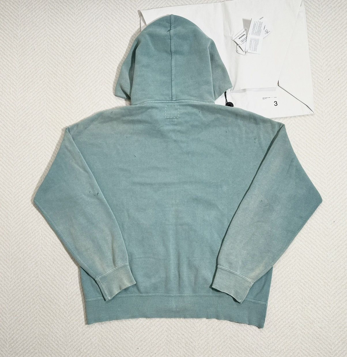 Visvim 24aw Jumbo SB Hoodie F.Z. Crash size3