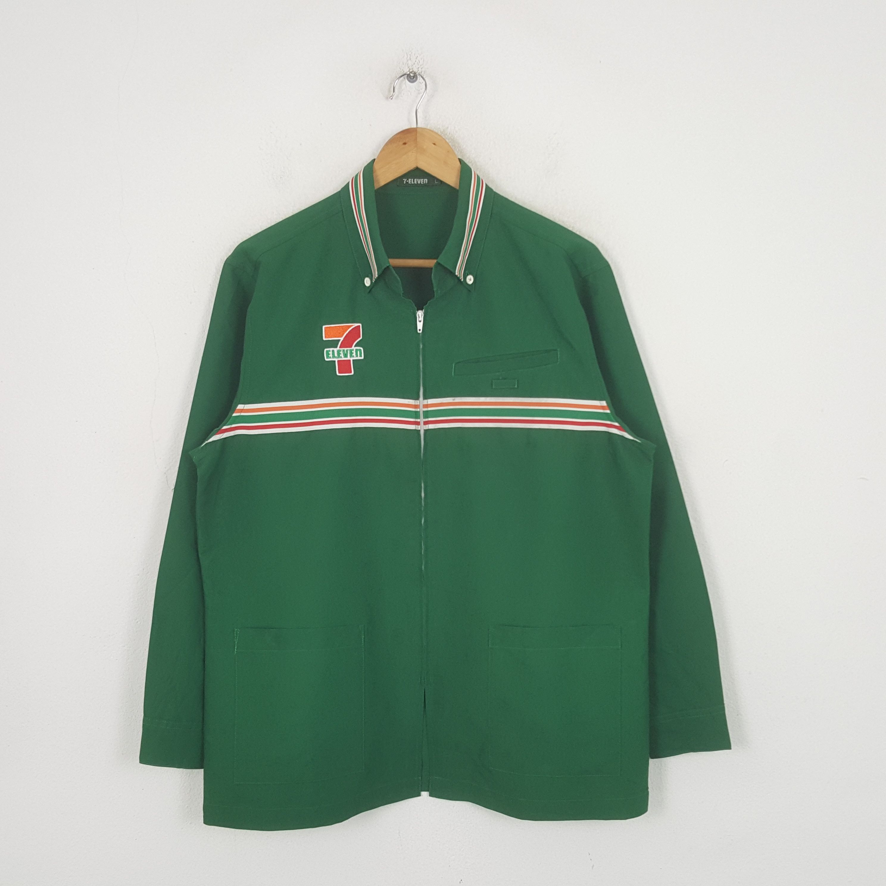 Japanese Brand Vintage 7 Eleven Japanese Brand Uniform Jacket RR28 Size US M / EU 48-50 / 2 - 3 Thumbnail