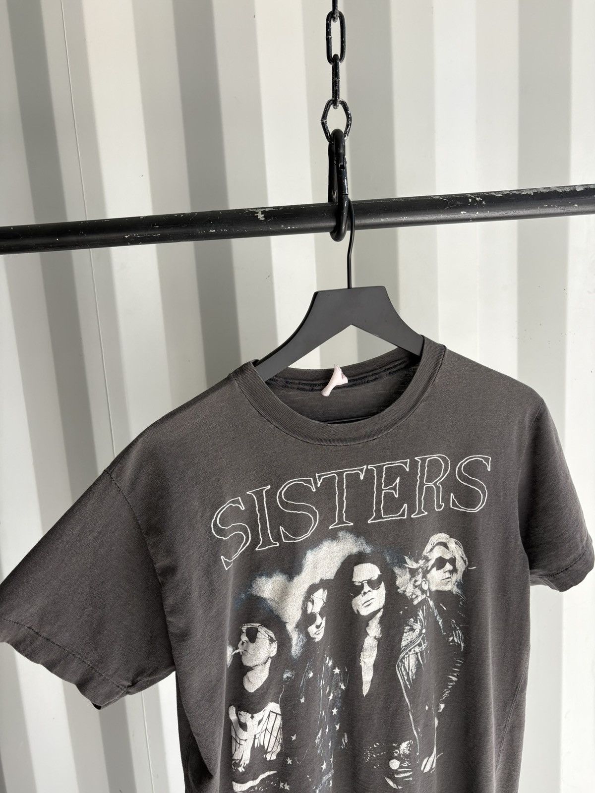 Band Tees Vintage Sisters of Mercy Shirt Faded Distressed Grunge Thin Size US L / EU 52-54 / 3 - 4 Thumbnail