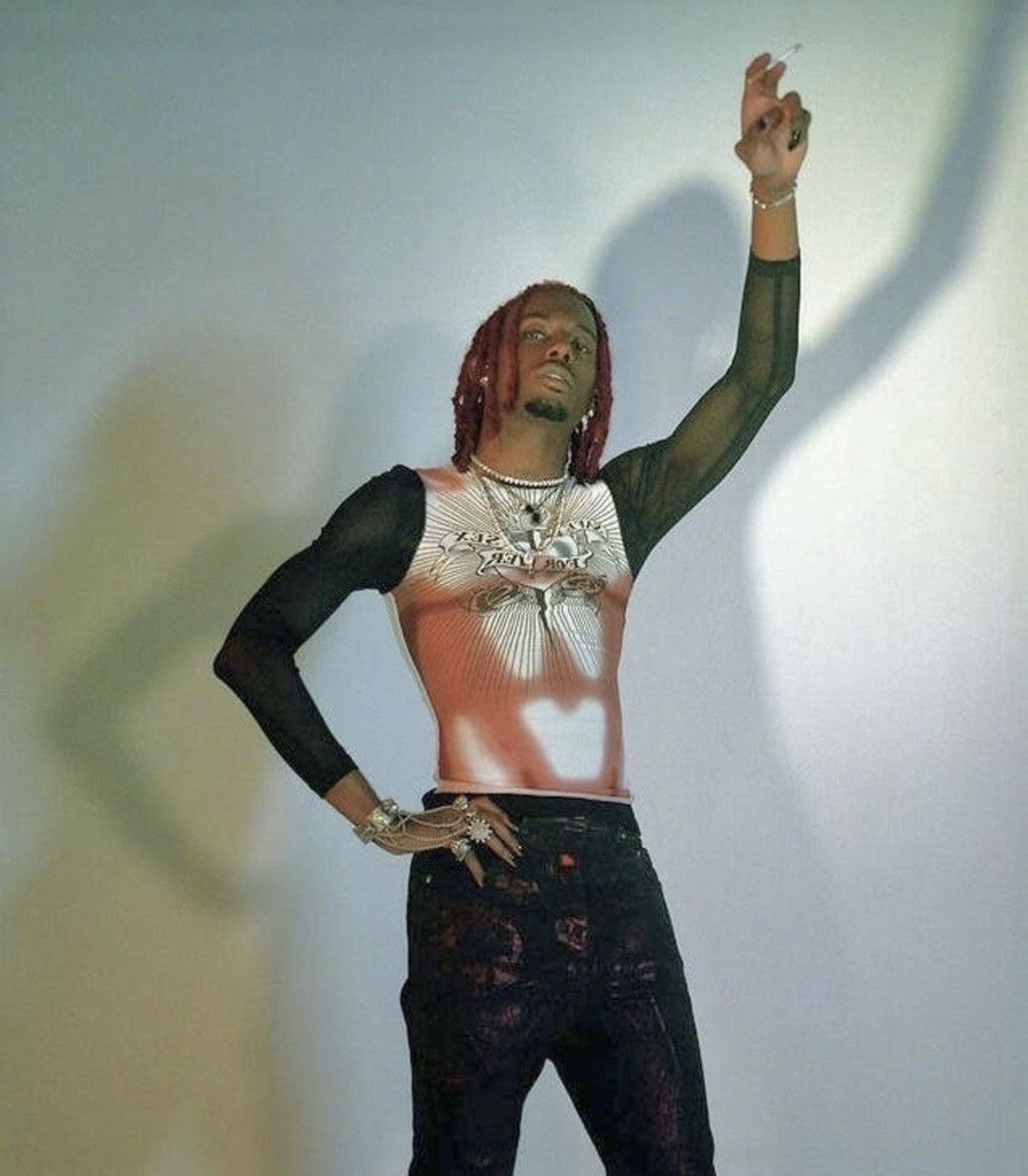 Rick Owens Drkshdw Rick Owens Bruise Tyrone Carti Jeans Size US 26 / EU 42 - 2 Thumbnail