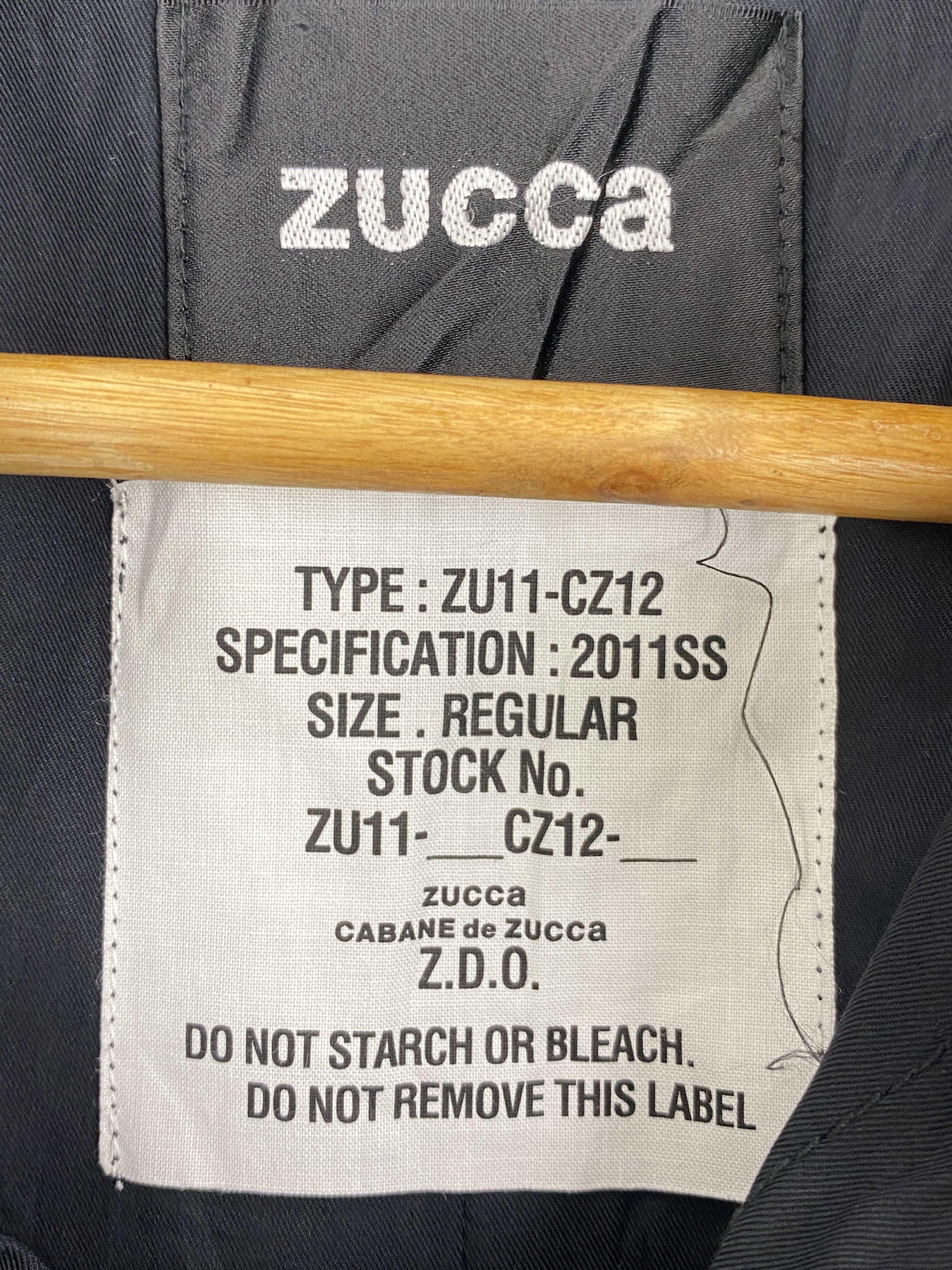 CABANE de ZUCCa × Issey Miyake × Zucca Vintage Cabane De Zucca Issey Miyake Parka Long Jacket J1942 Size US L / EU 52-54 / 3 - 5 Thumbnail