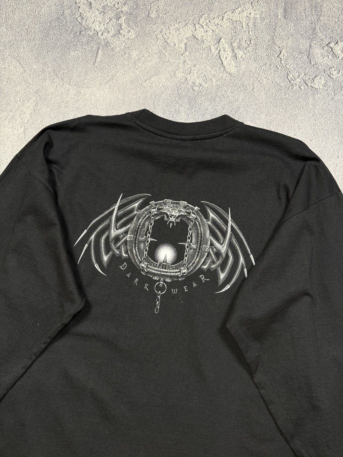 Japanese Brand Vintage Spiral Long Sleeve 90s Street Wear Y2K Casual Style Size US XL / EU 56 / 4 - 4 Thumbnail
