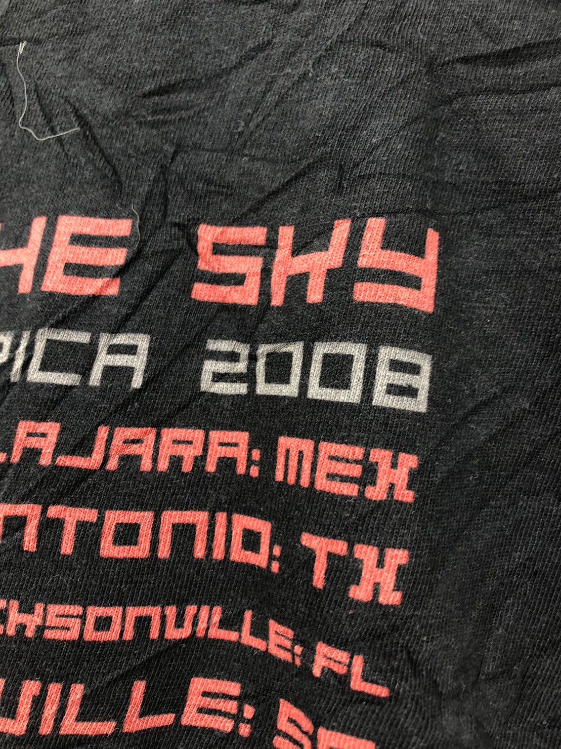 Vintage 2009 Nine Inch Nails NIN Lights In The Sky Tour Shirt BN Size US L / EU 52-54 / 3 - 7 Thumbnail