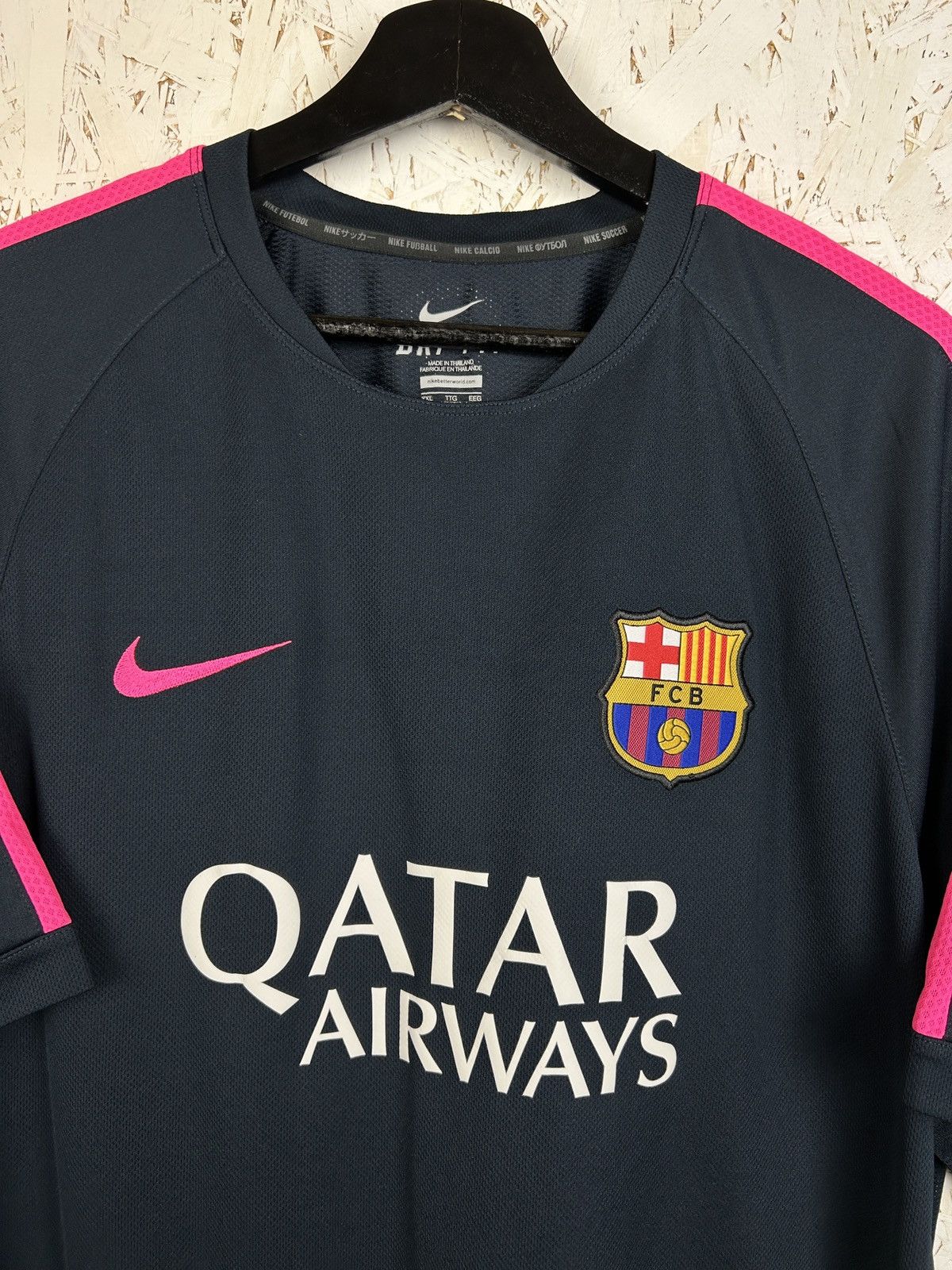Nike Nike FC Barcelona Barca 2014/15 Training Squad Jersey XXL Size US XXL / EU 58 / 5 - 2 Thumbnail