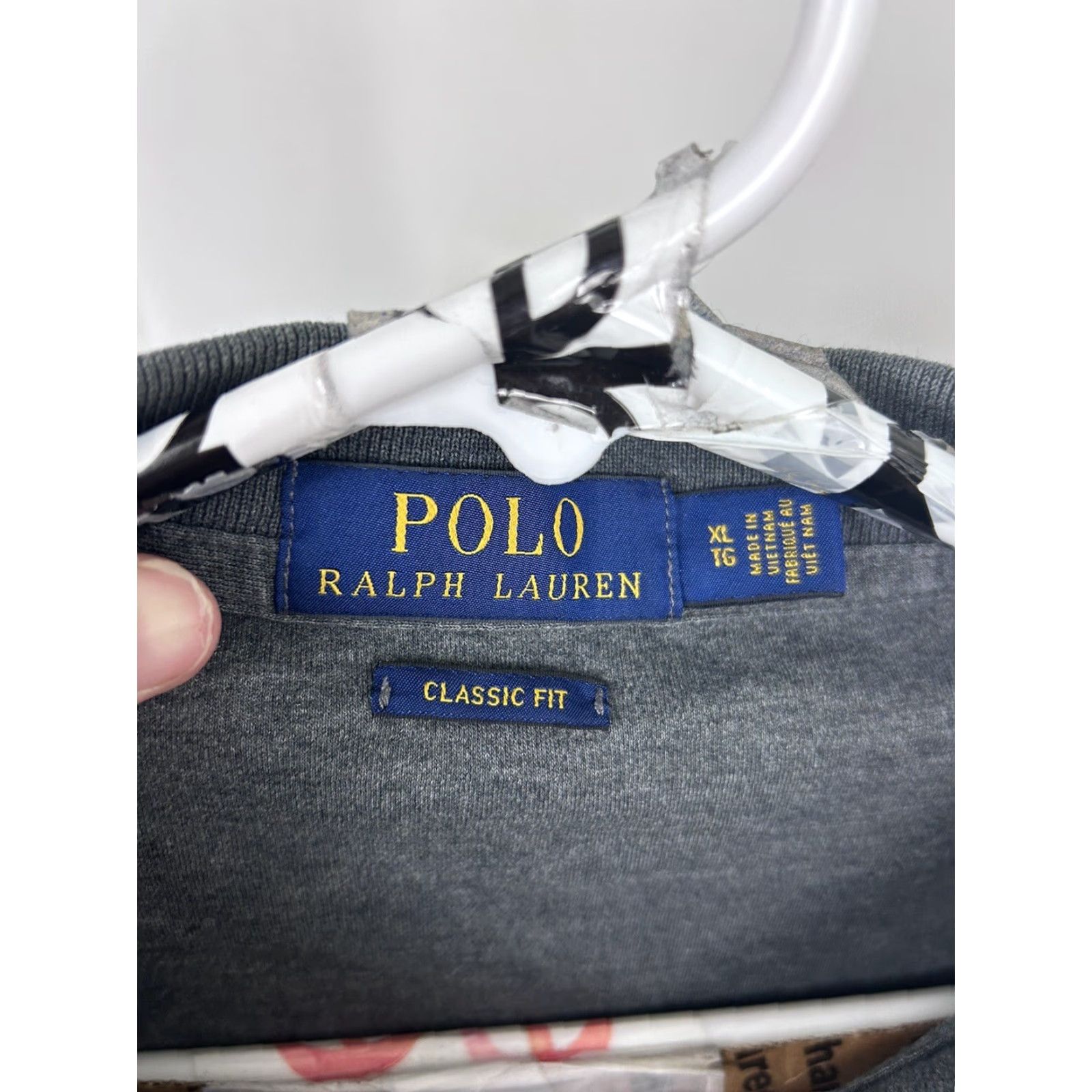 Polo Ralph Lauren Polo Ralph Lauren Shirt Mens XL Pullover Short Sleeve Charcoal Gray Cotton Size US XL / EU 56 / 4 - 7 Thumbnail