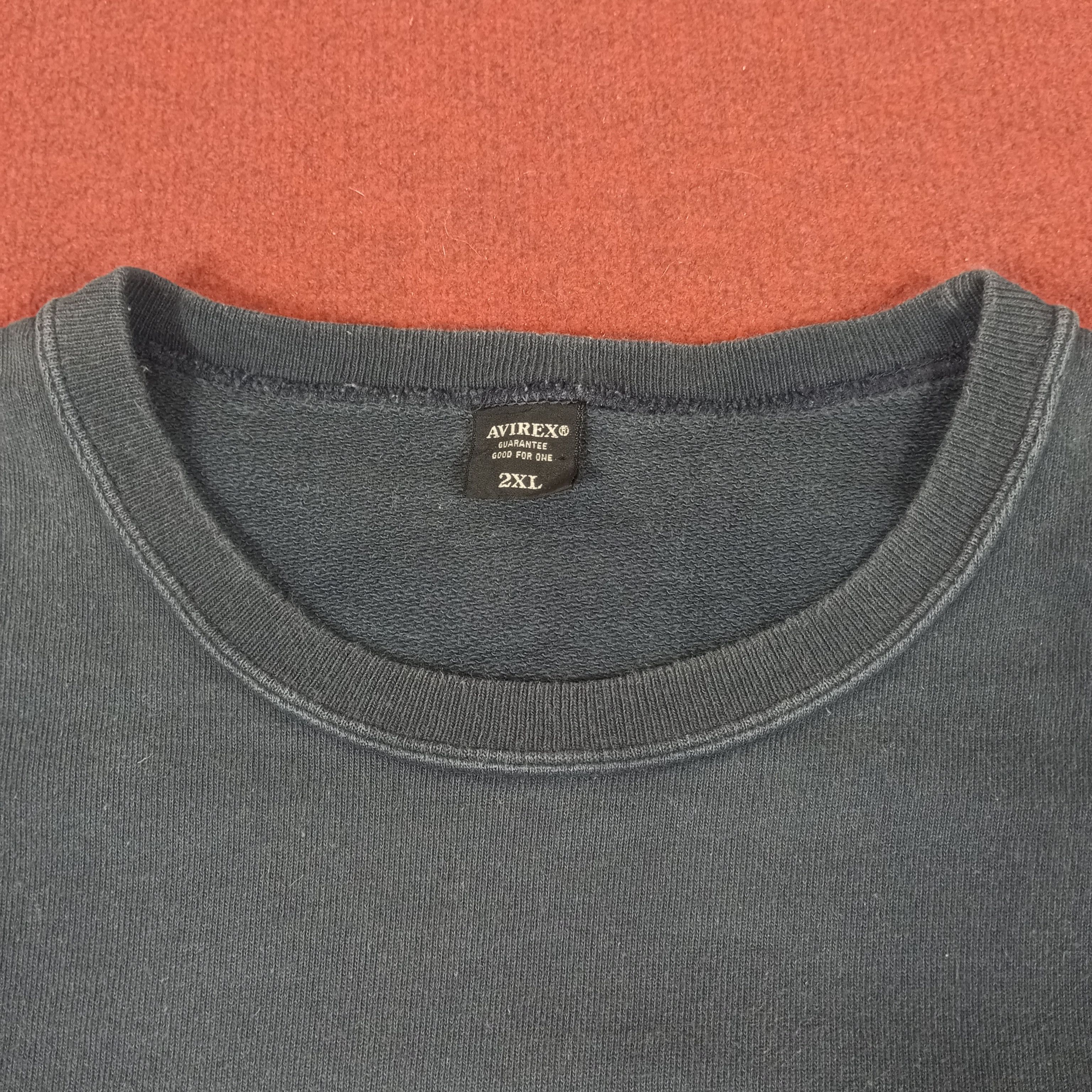 Avirex × Vintage Avirex NYC Spellout Design Streetwear Style Sweatshirt Size US L / EU 52-54 / 3 - 6 Thumbnail