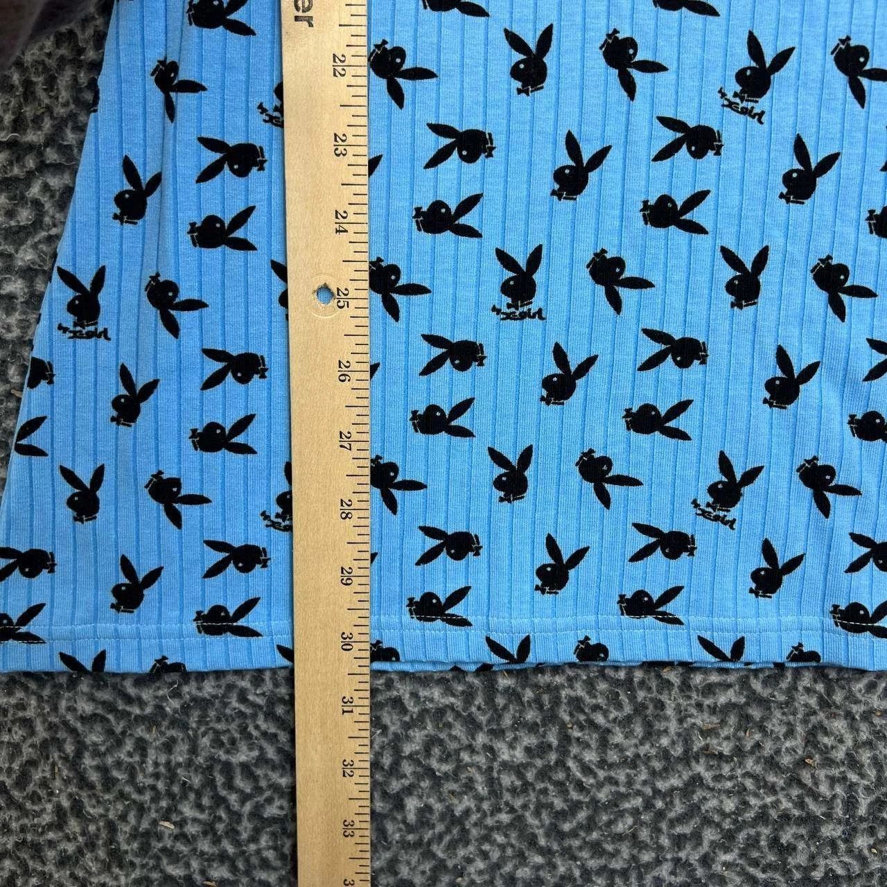 Playboy Playboy by X-Girl Dress Women Blue Short Sleeve A-Line S New Size S / US 4 / IT 40 - 3 Thumbnail